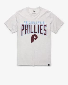 PHILADELPHIA PHILLIES COOPERSTOWN TEAM ELEMENTS ARCH '47 FRANKLIN TEE