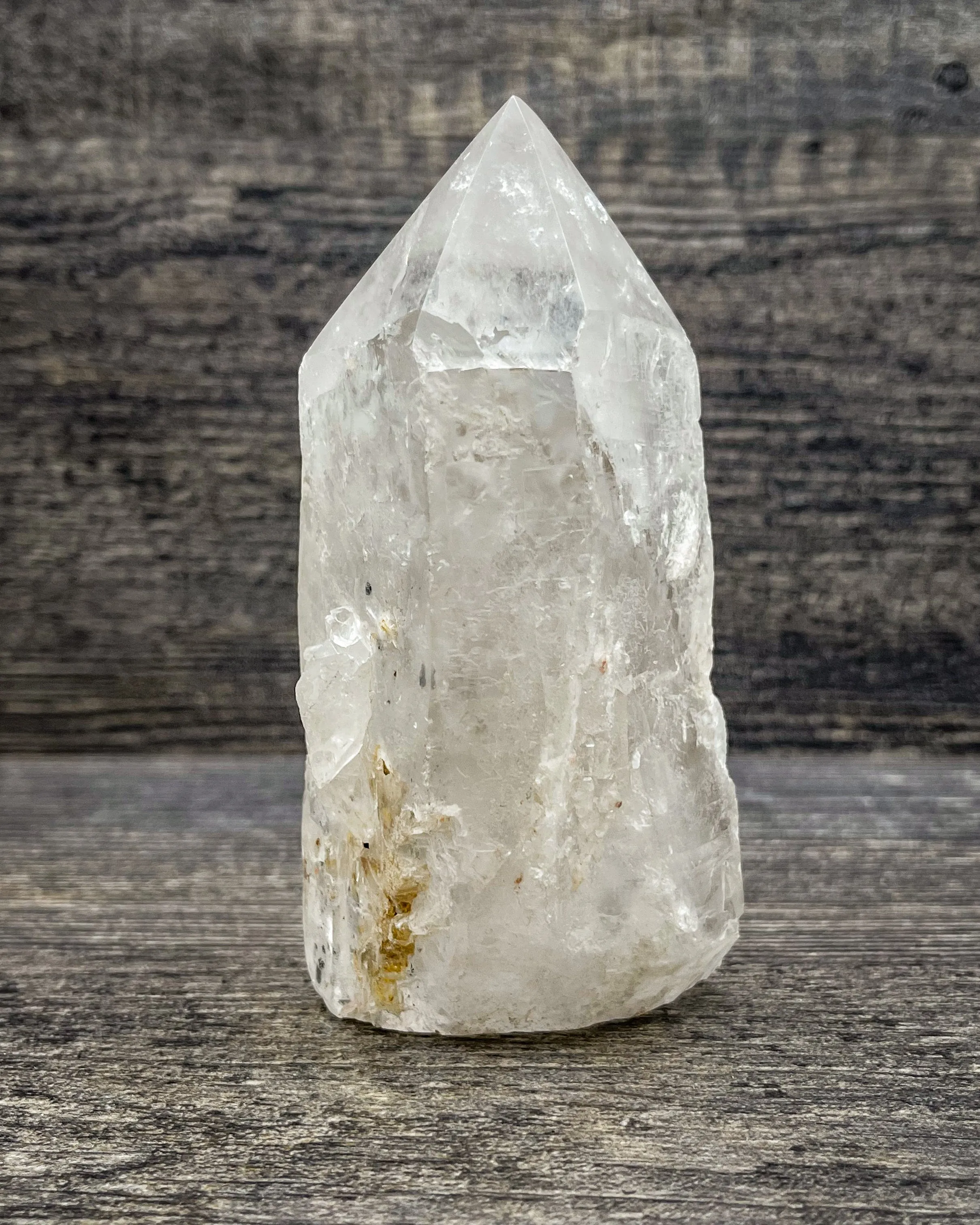 Polished Top Quartz Point, 492g