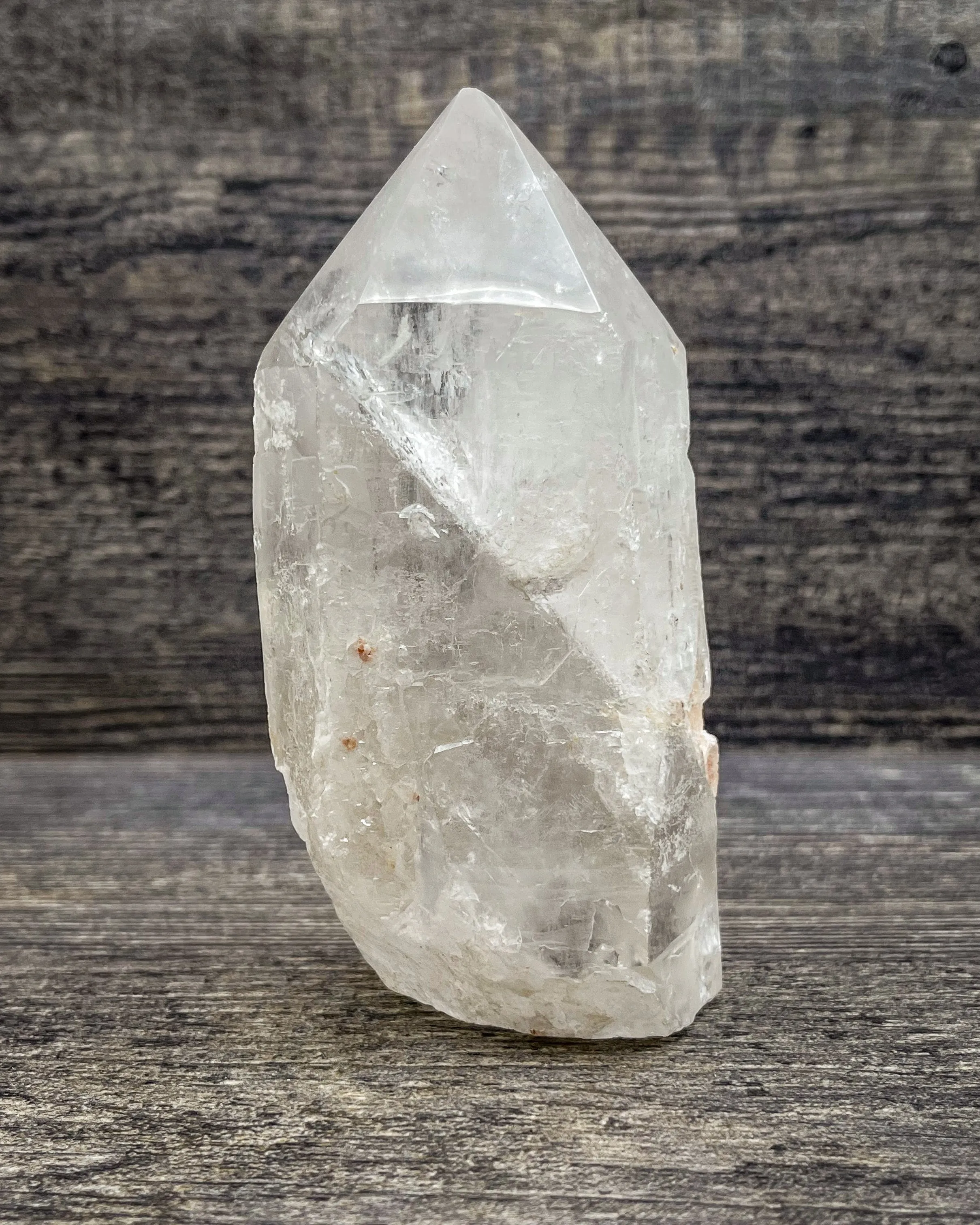 Polished Top Quartz Point, 492g