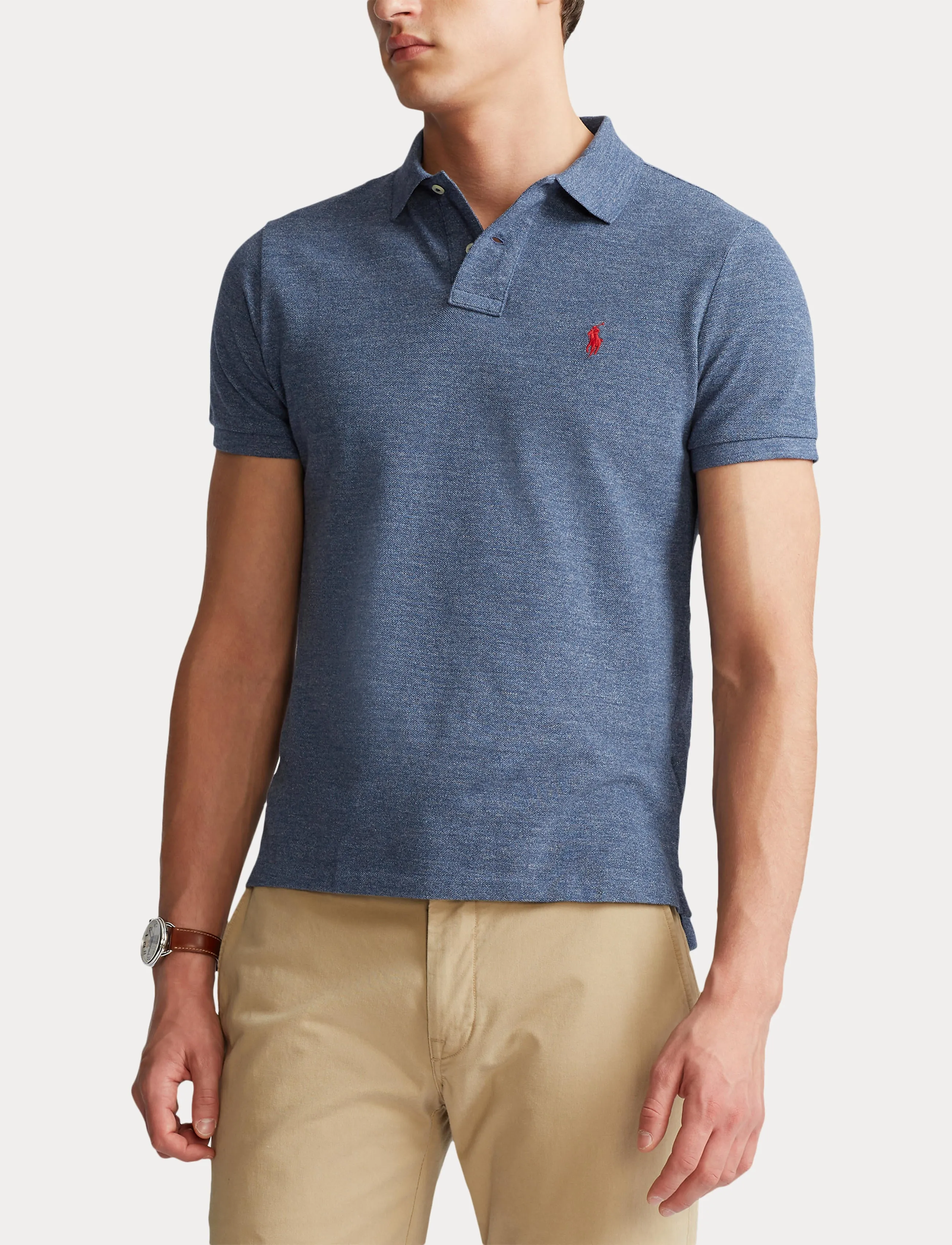 Polo Ralph Lauren Custom Slim Polo Blue