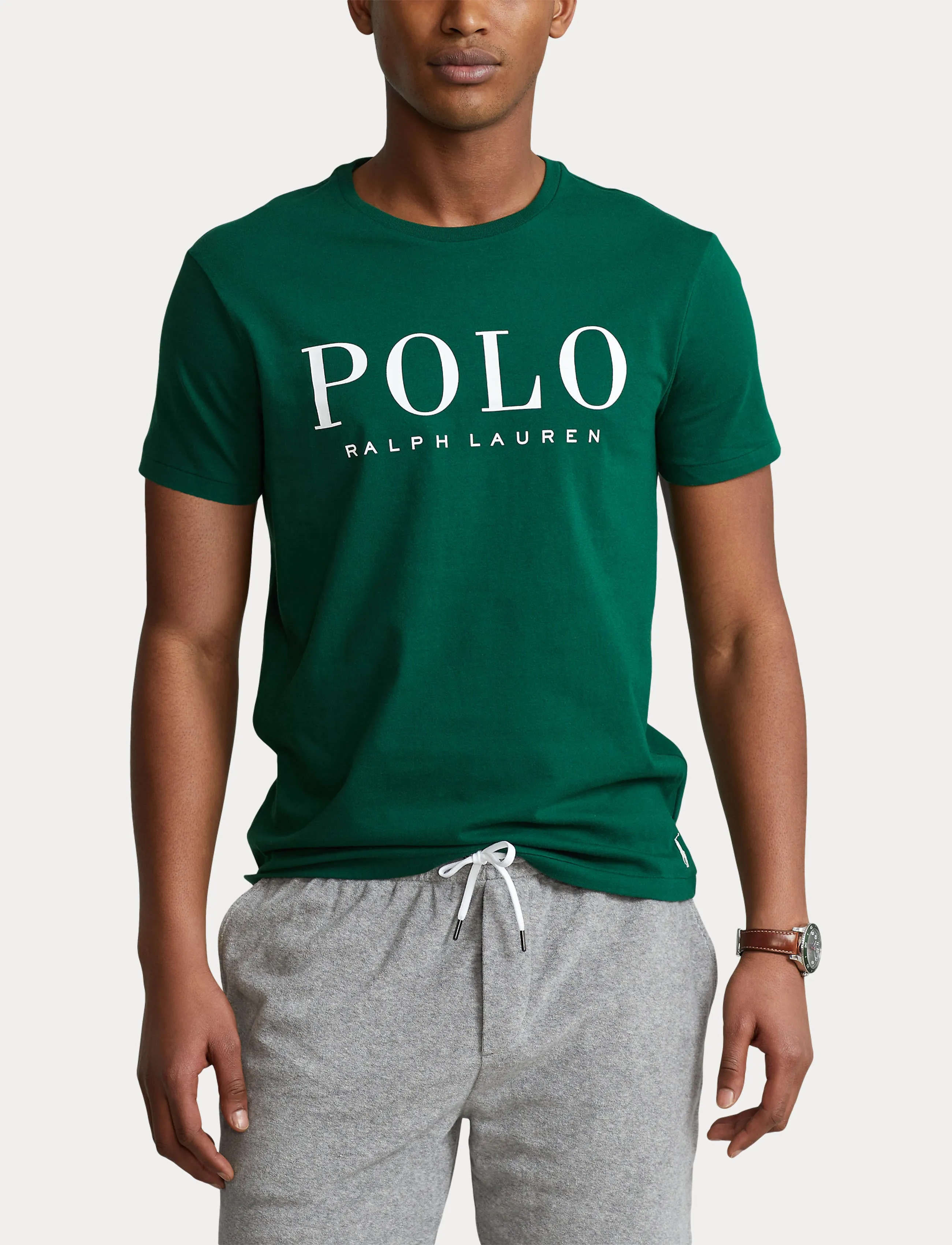 Polo Ralph Lauren Slim Fit Logo Tee Forrest