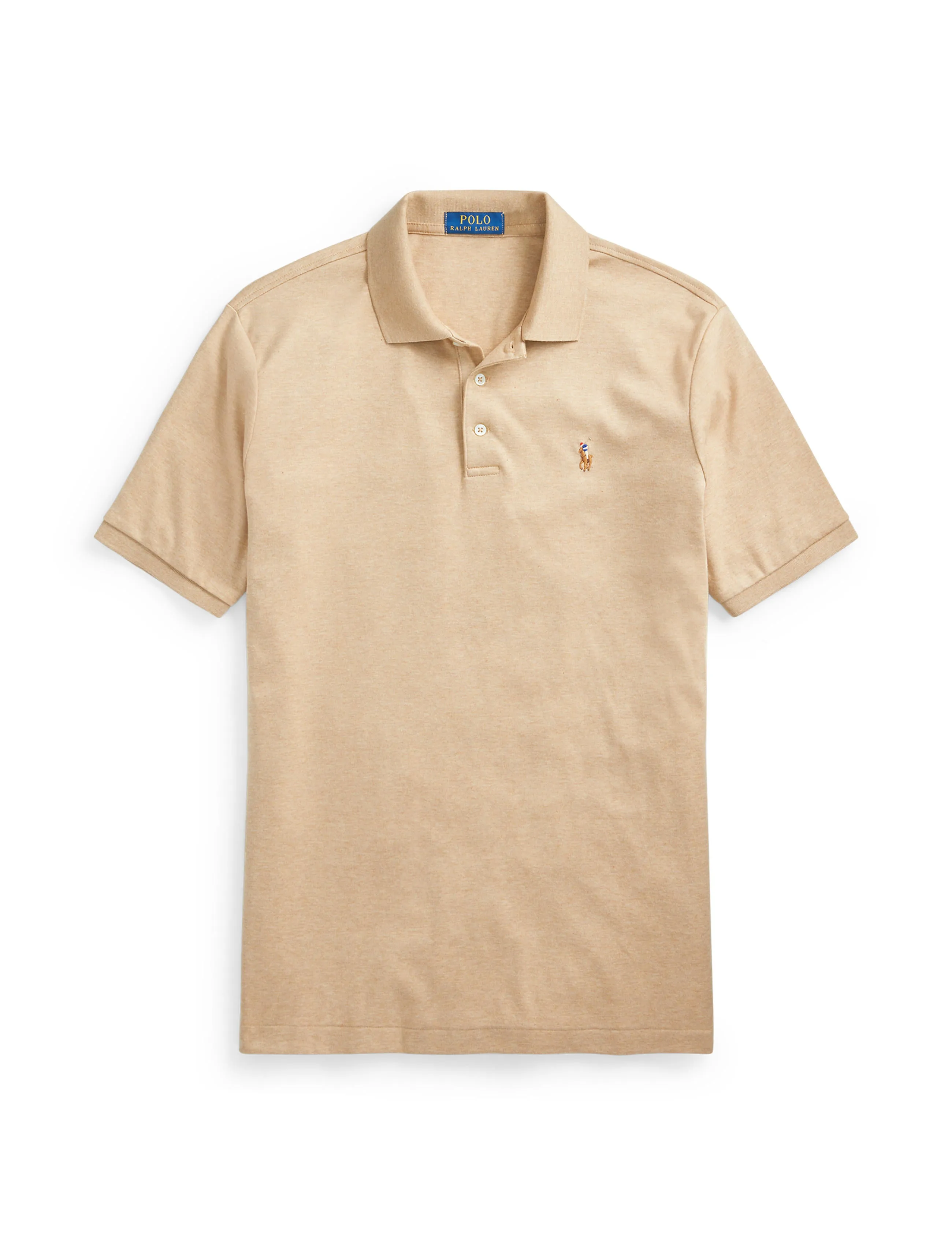 Polo Ralph Lauren Slim Fit Soft Polo Camel