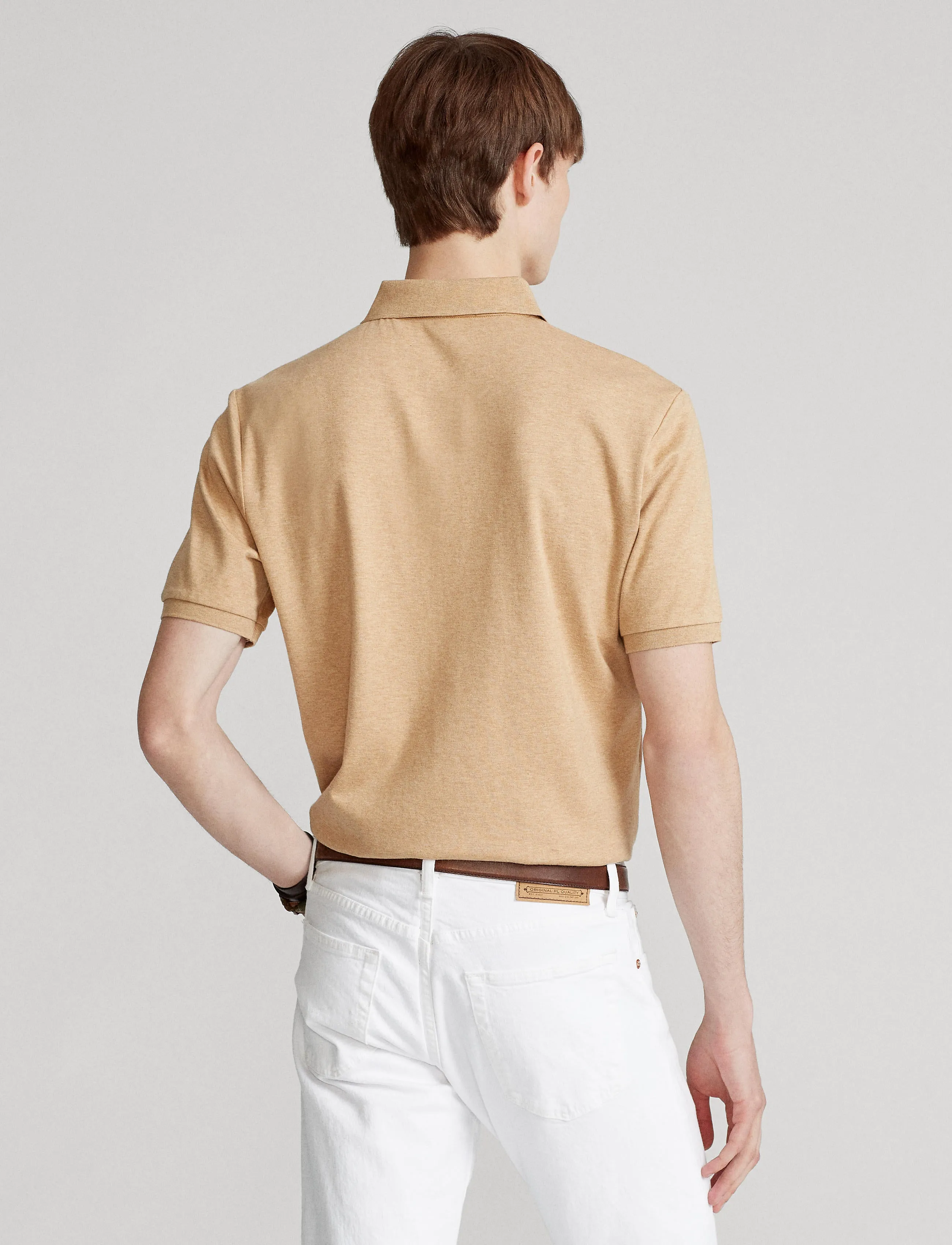 Polo Ralph Lauren Slim Fit Soft Polo Camel