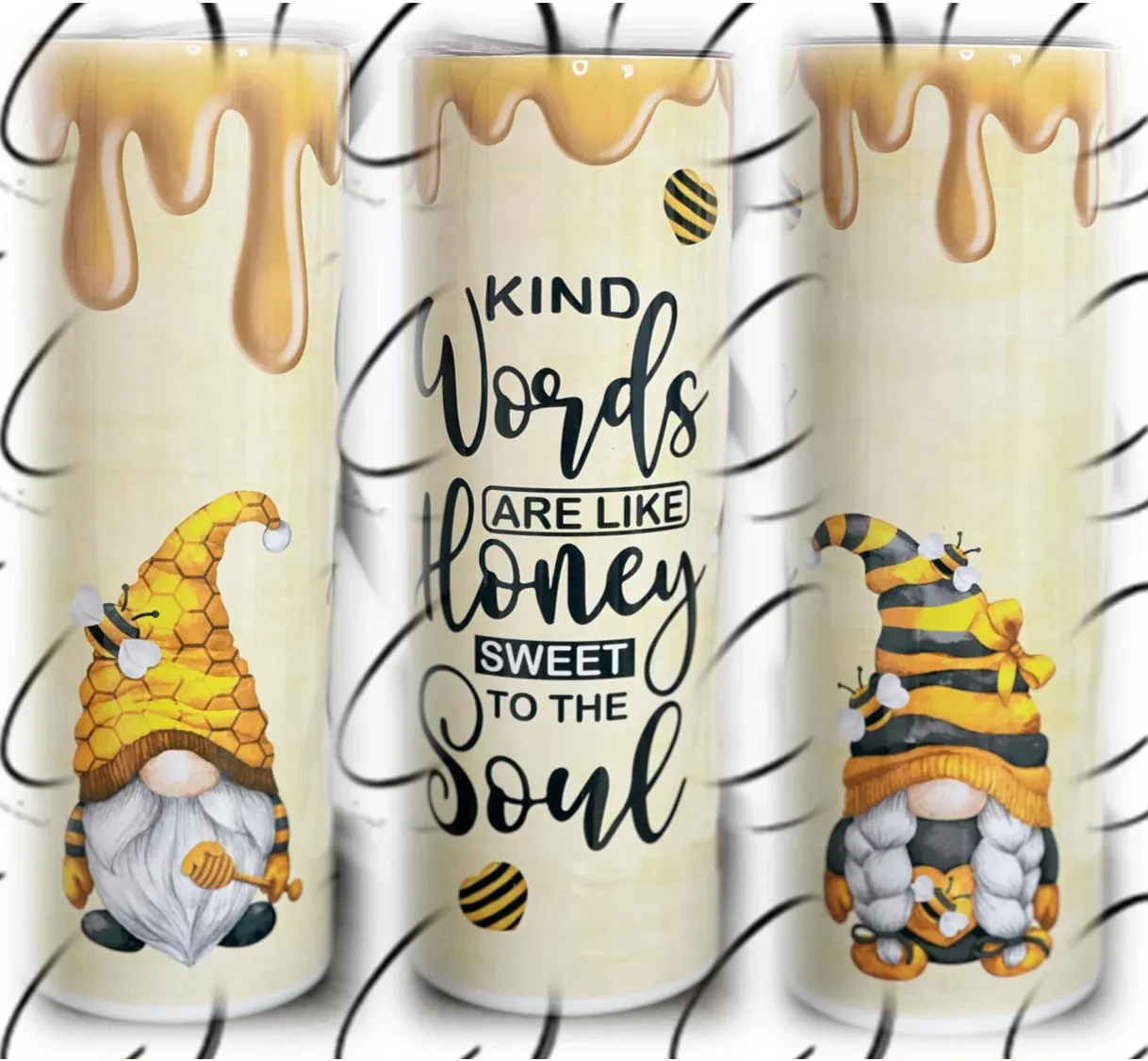 PREORDER: Honey Gnomes Skinny Tumbler