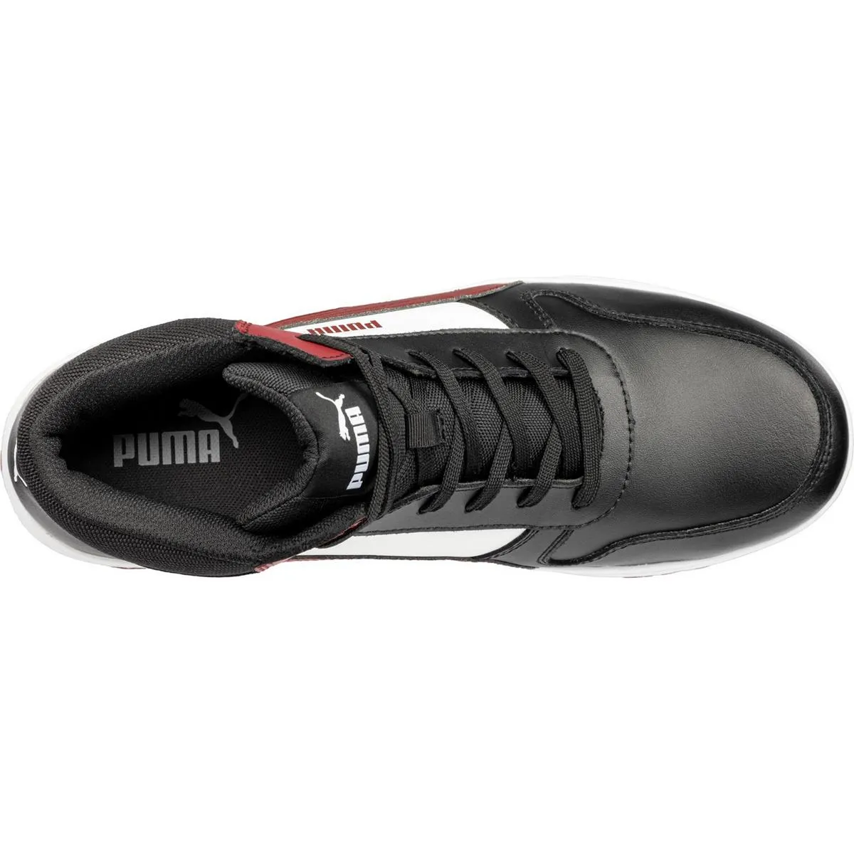 Puma Safety Frontcourt Safety Shoes Black/Red