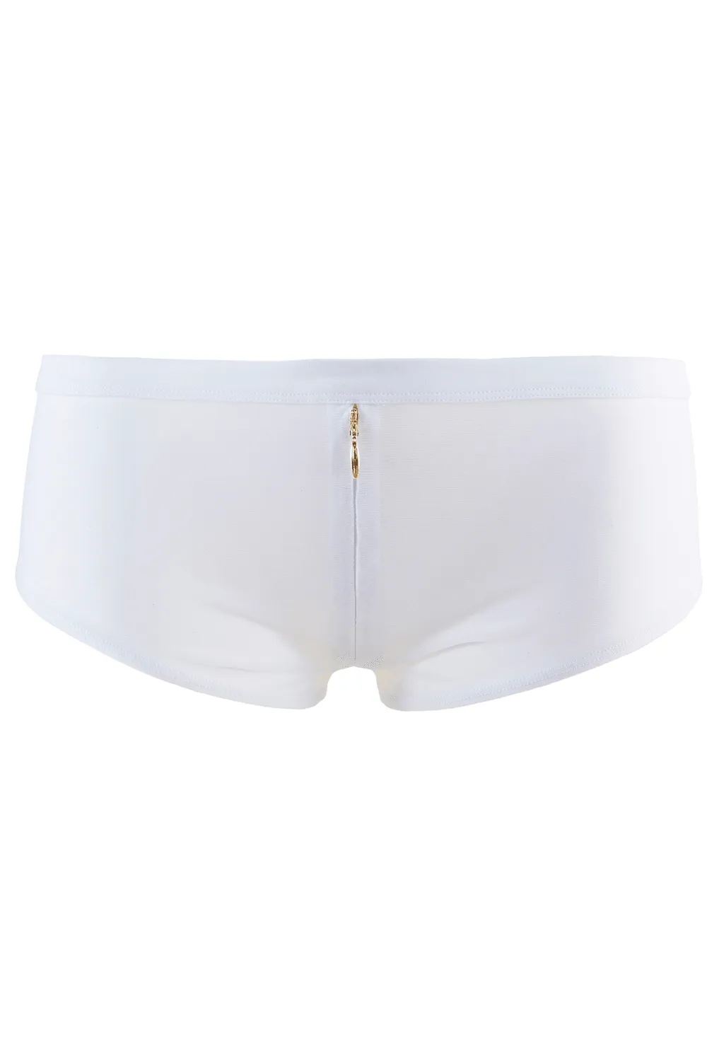 Pure Tentation White Shorty With Zip