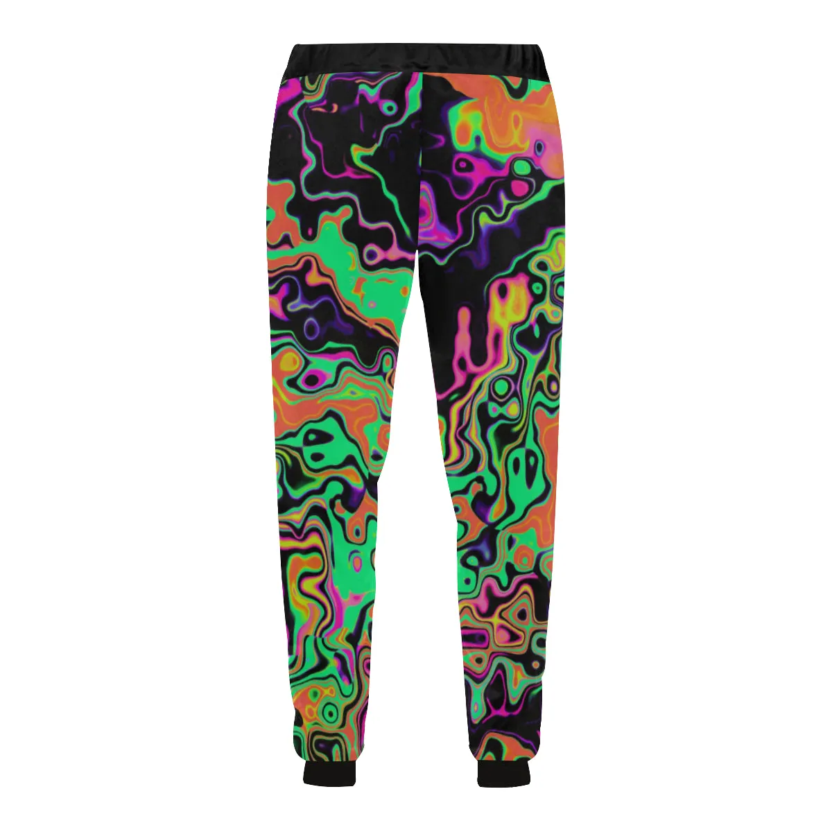 Radioactive Spill Men's Big & Tall All Over Print Jogger Sweatpants