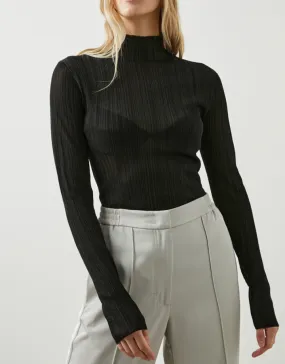 RAILS VIVIENNE MOCK NECK TOP