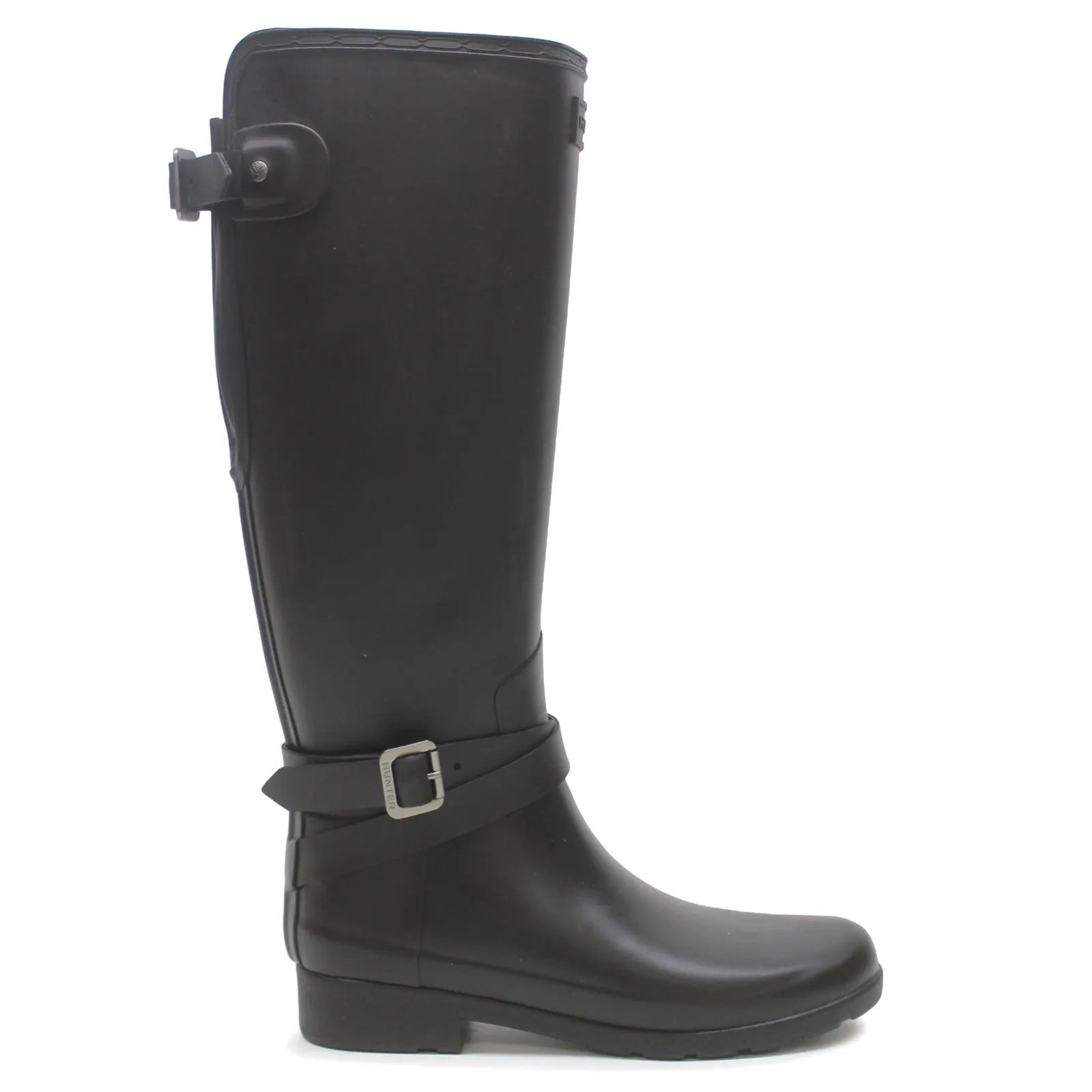 Refined Back Adjustable Tall Rubber Women's Boots - UK 4 - US 6 Women - EU 37