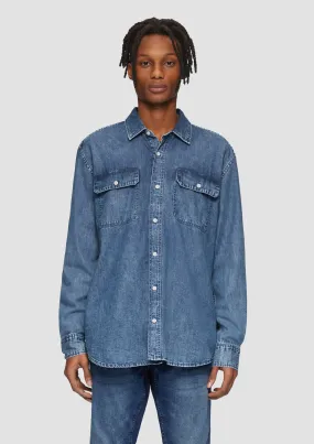 Regular fit: Denim shirt