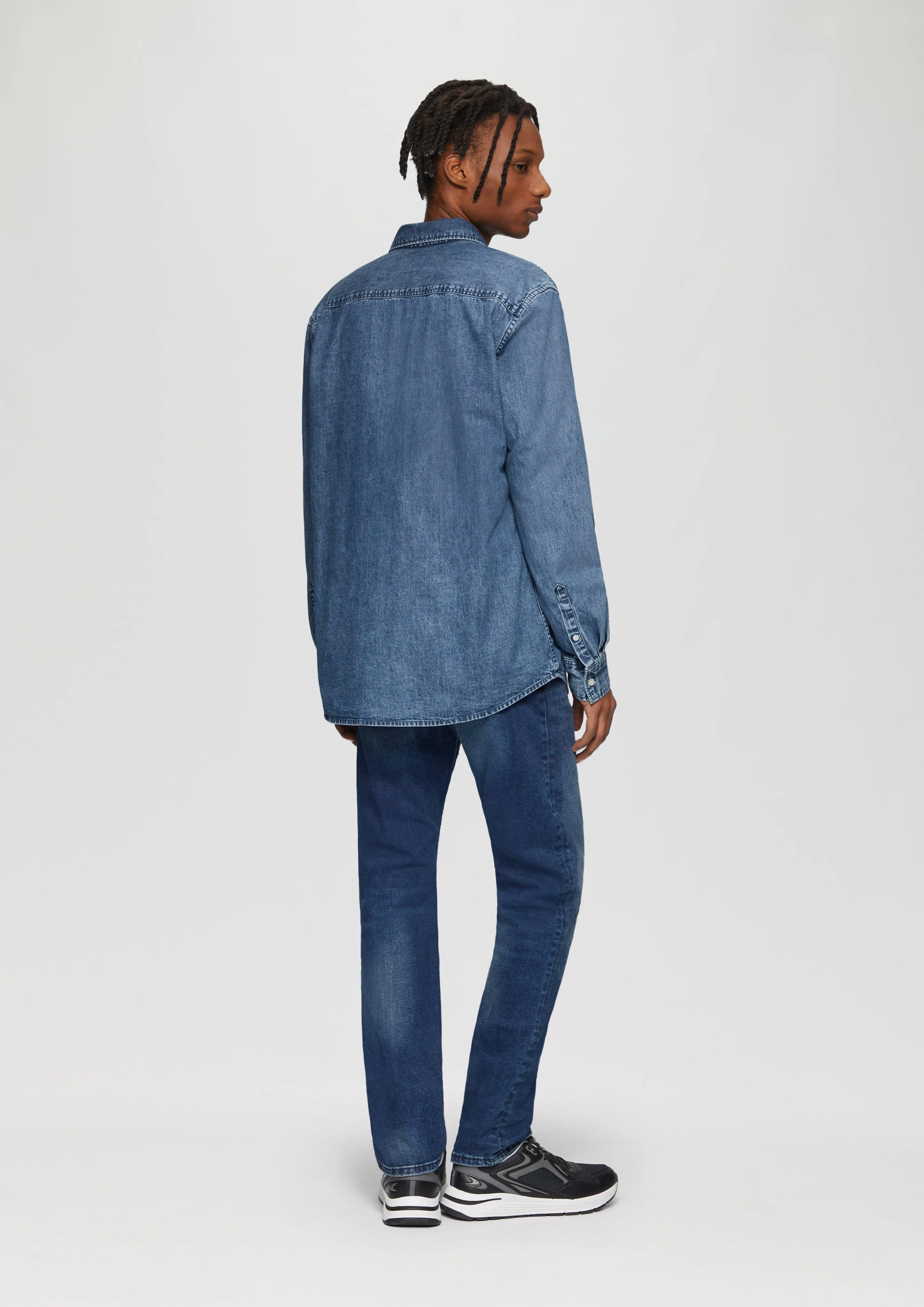 Regular fit: Denim shirt