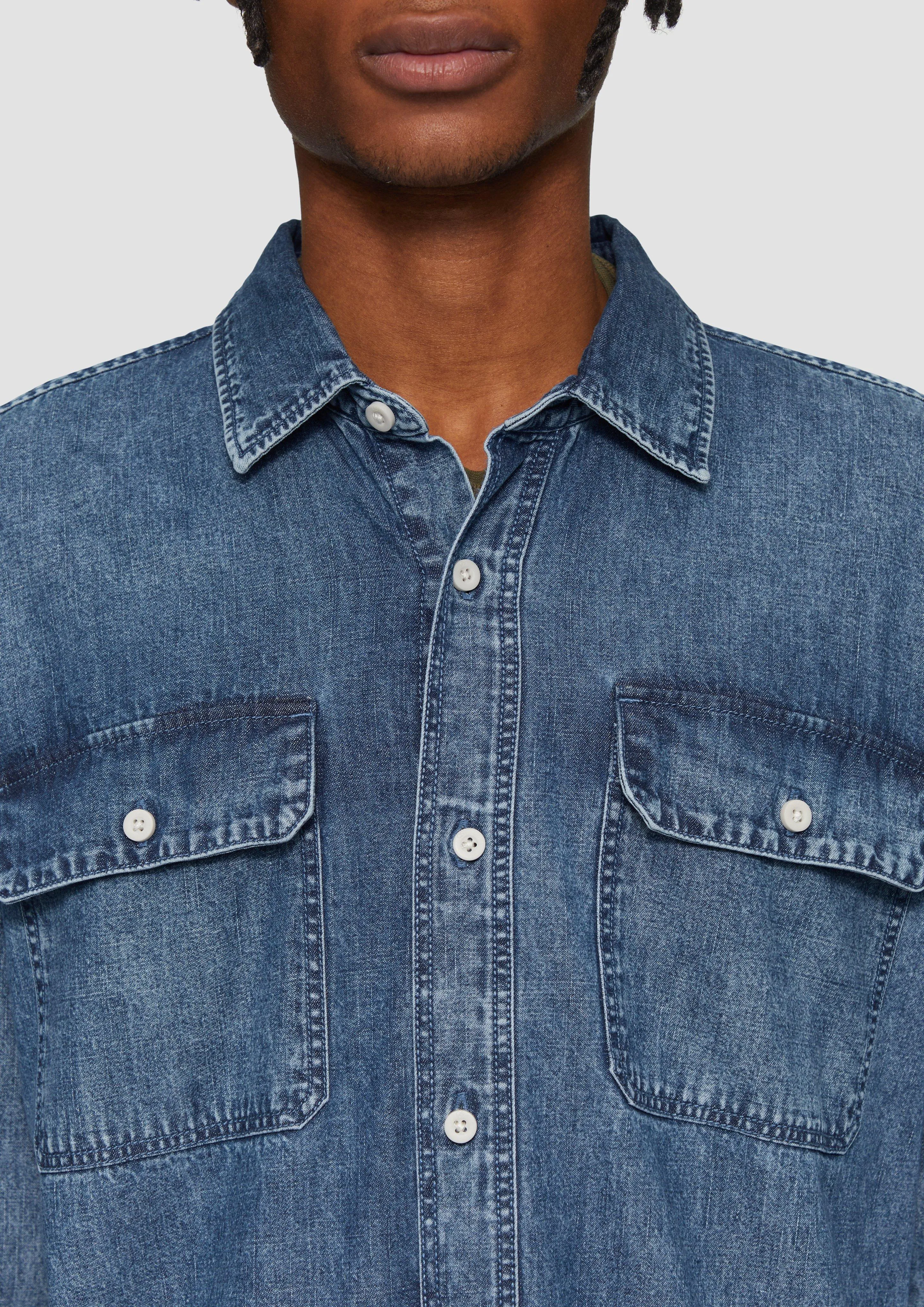 Regular fit: Denim shirt