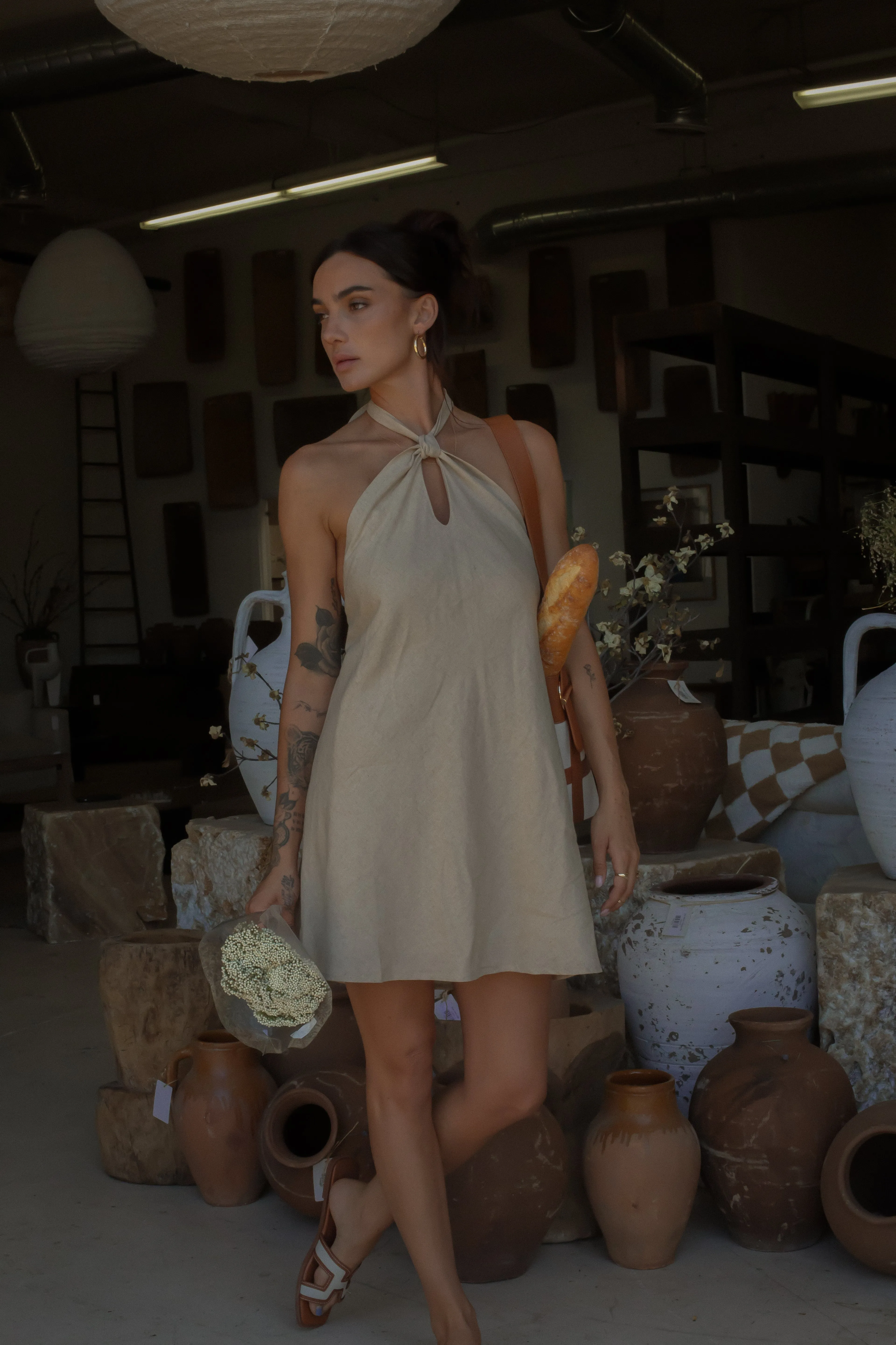 Relaxed Linen Dress