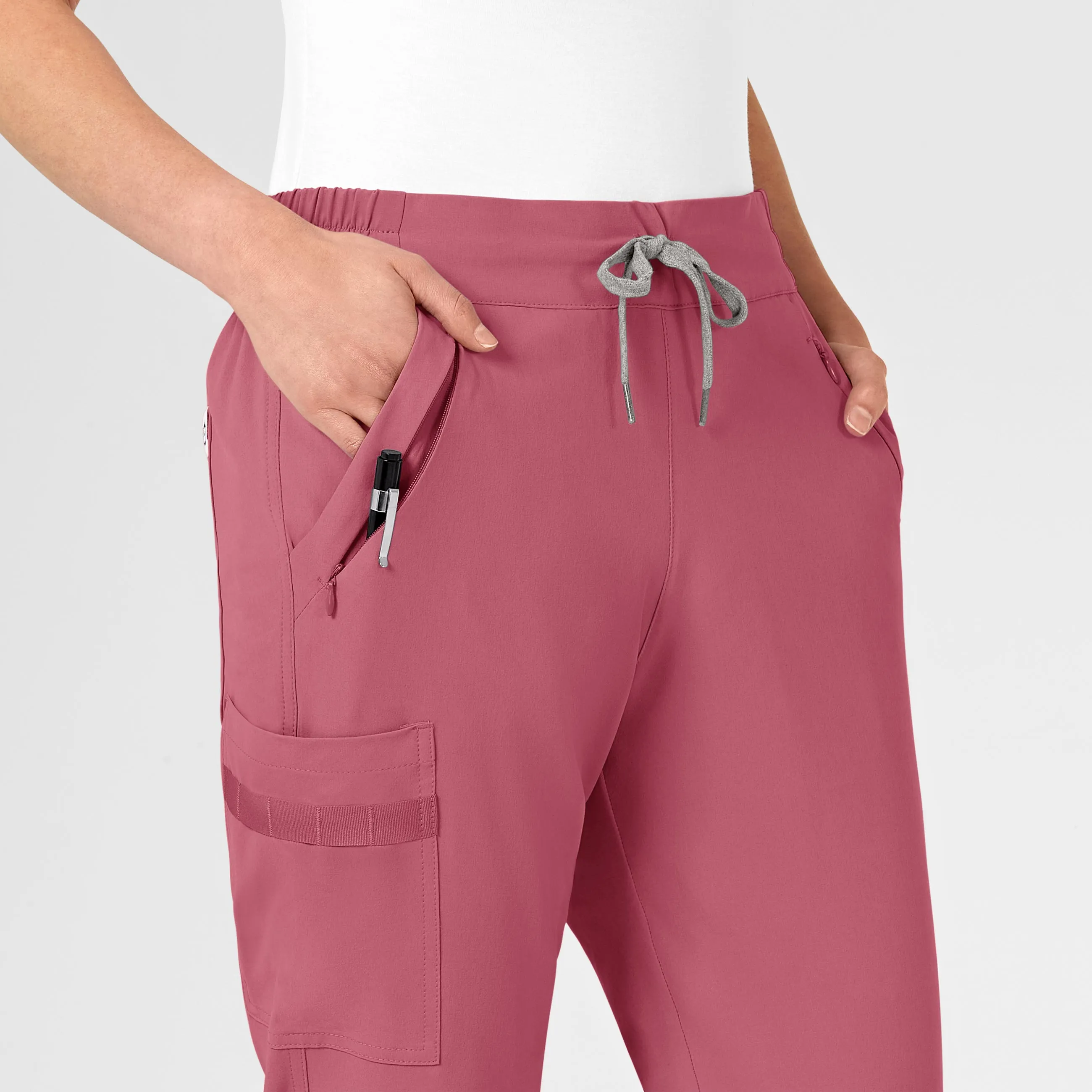 RENEW Women's Jogger Scrub Pant - Rosebud