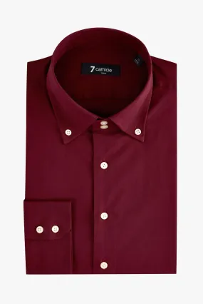 Roma Essentials Poplin Stretch Man Shirt Red