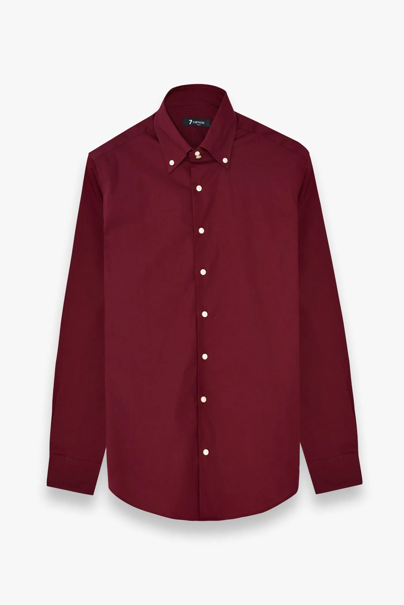 Roma Essentials Poplin Stretch Man Shirt Red