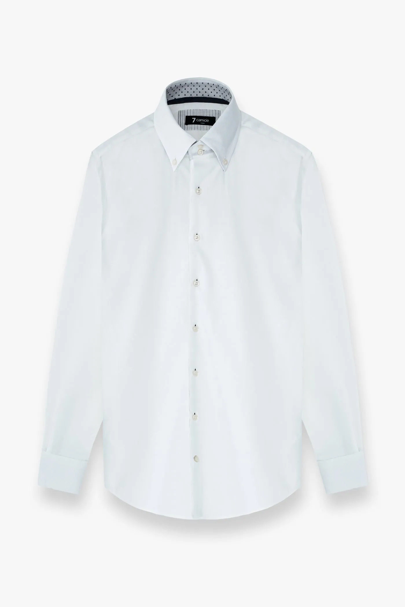 Roma Iconic Satin Man Shirt White