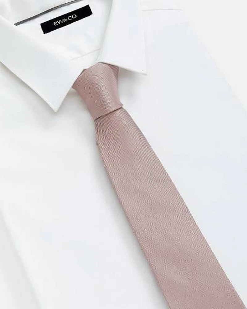 RW & Co. Essential Pink Skinny Tie