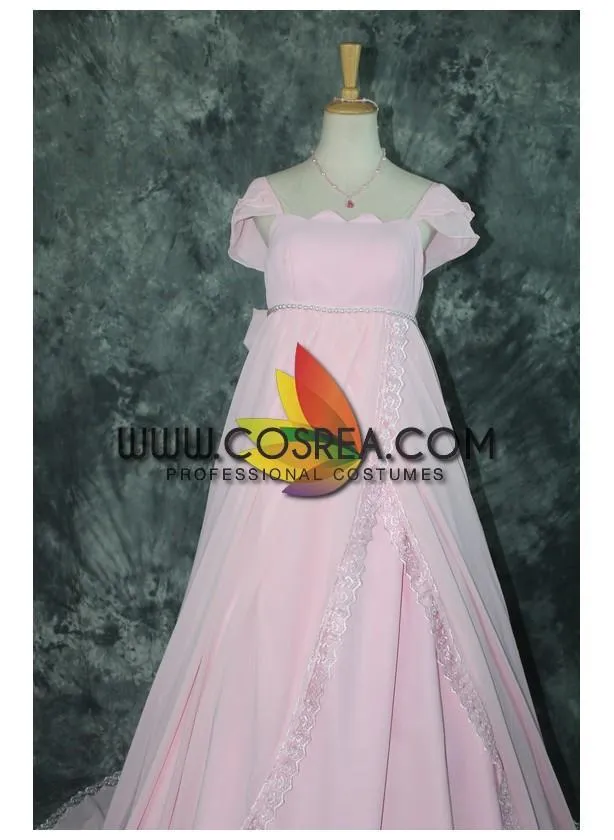 Sailormoon Chibimoon Princess Satin Cosplay Costume