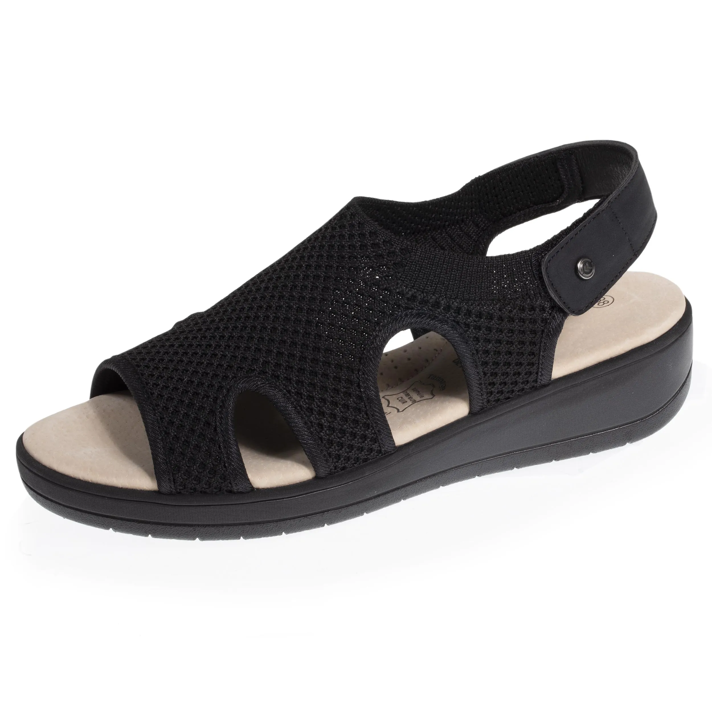 Sandales Femme CONFORT PLUS Noir