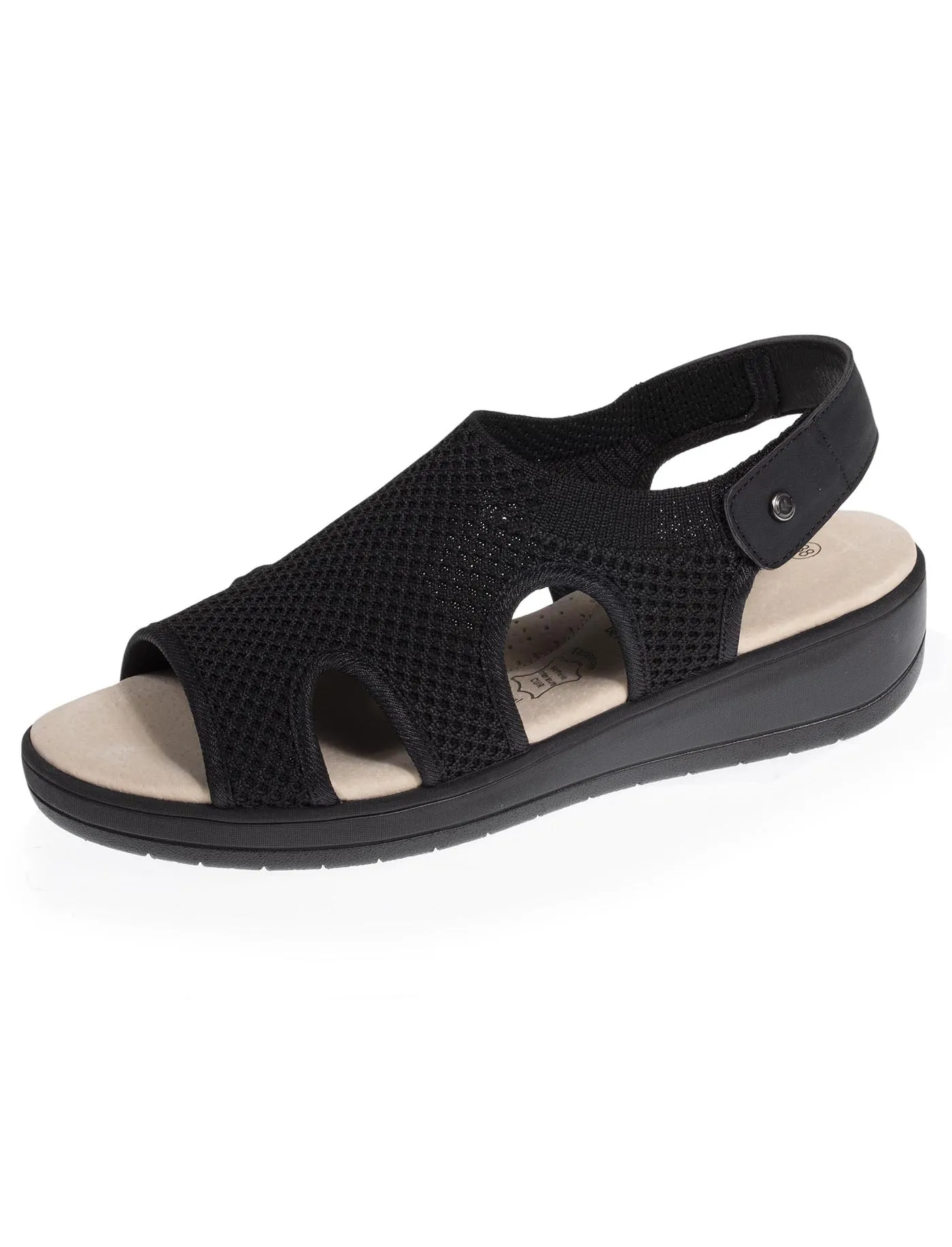 Sandales Femme CONFORT PLUS Noir