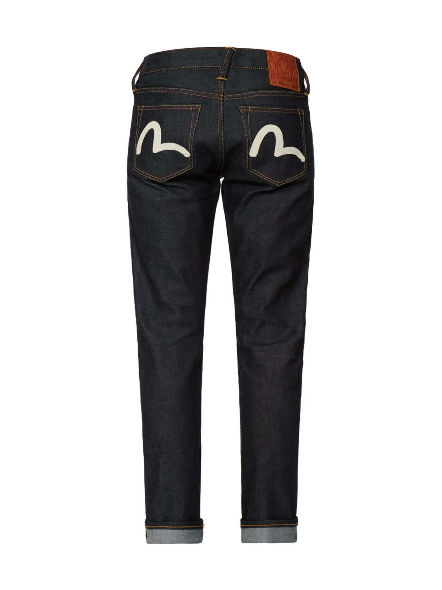 Seagull Print Stretch Skinny-Fit Jeans #2023