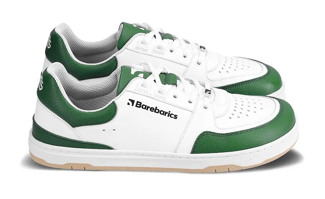 shoes Barebarics Wave - White & Dark Green