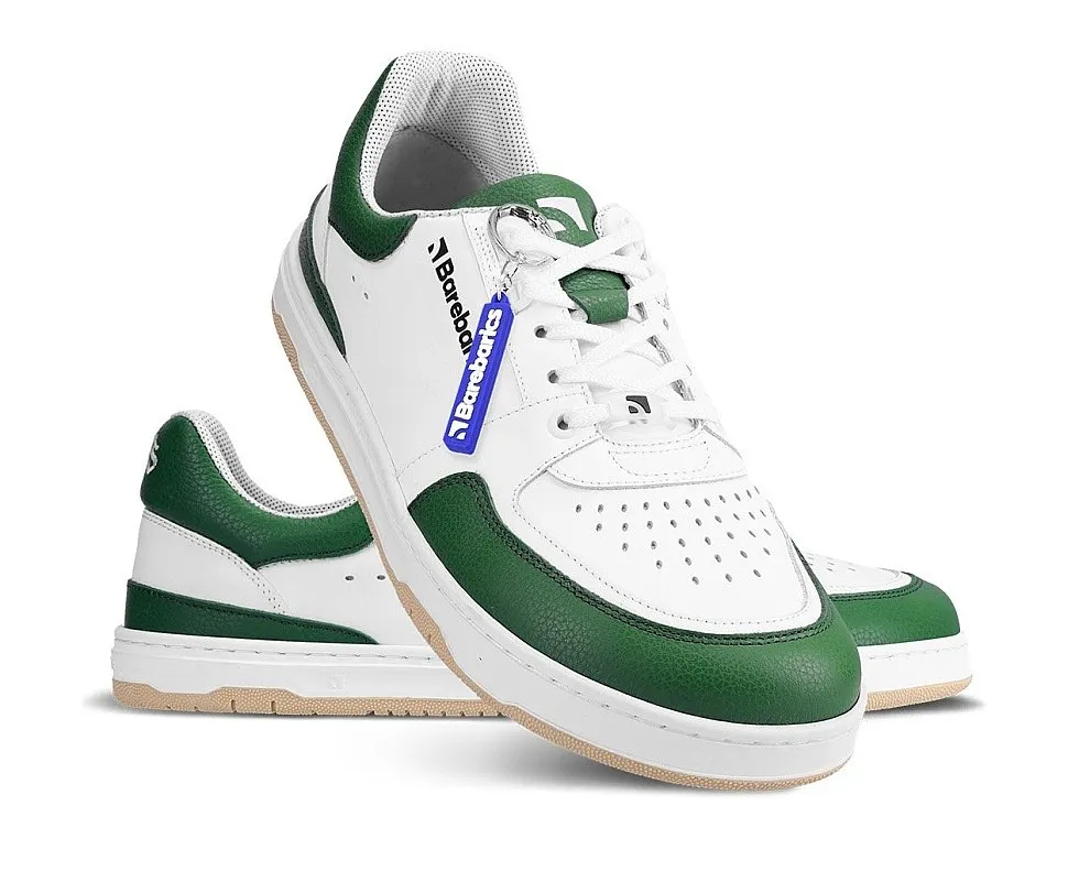 shoes Barebarics Wave - White & Dark Green