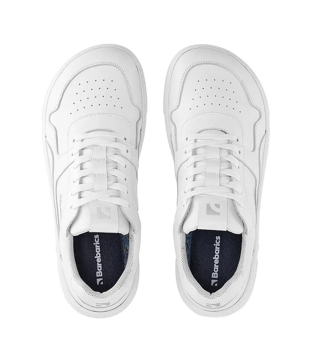 shoes Barebarics Zing - All White/Leather