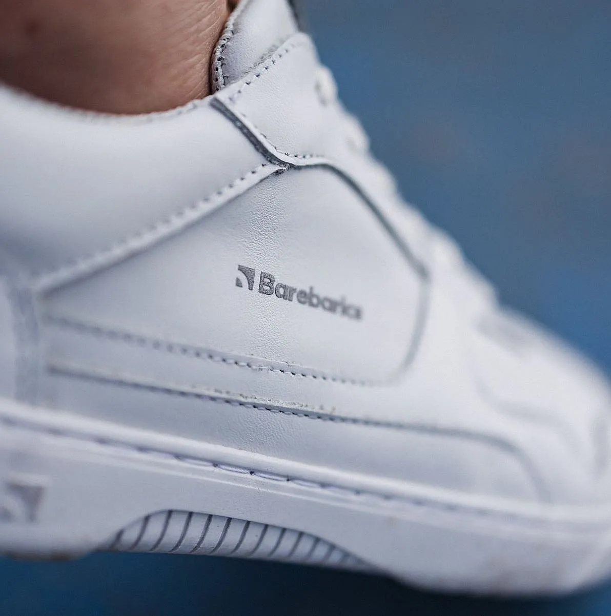 shoes Barebarics Zing - All White/Leather