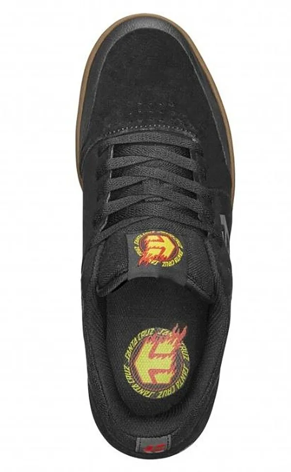 shoes Etnies Marana X Santa Cruz - Black/Gum - men´s