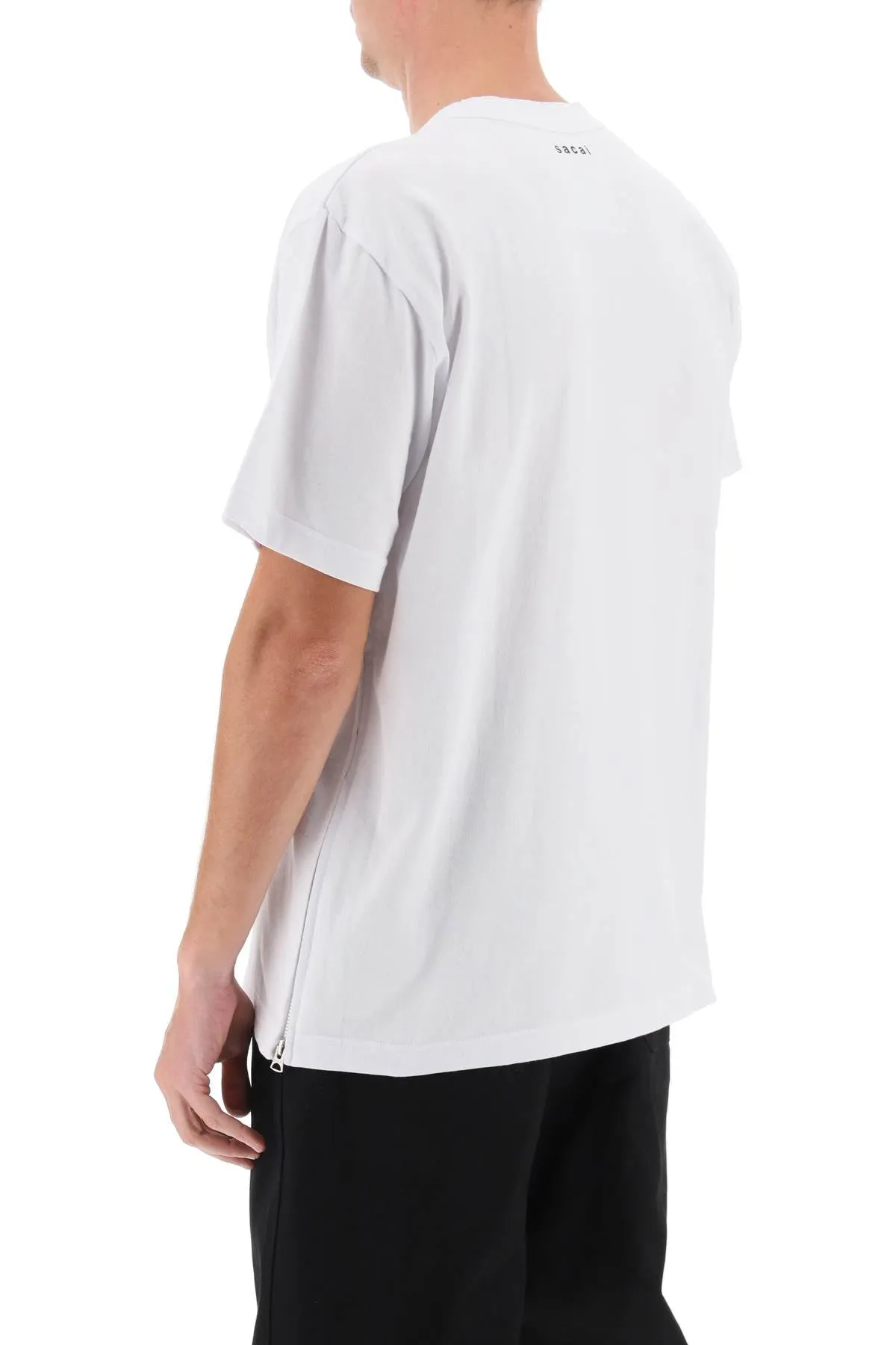 Side Zip T Shirt