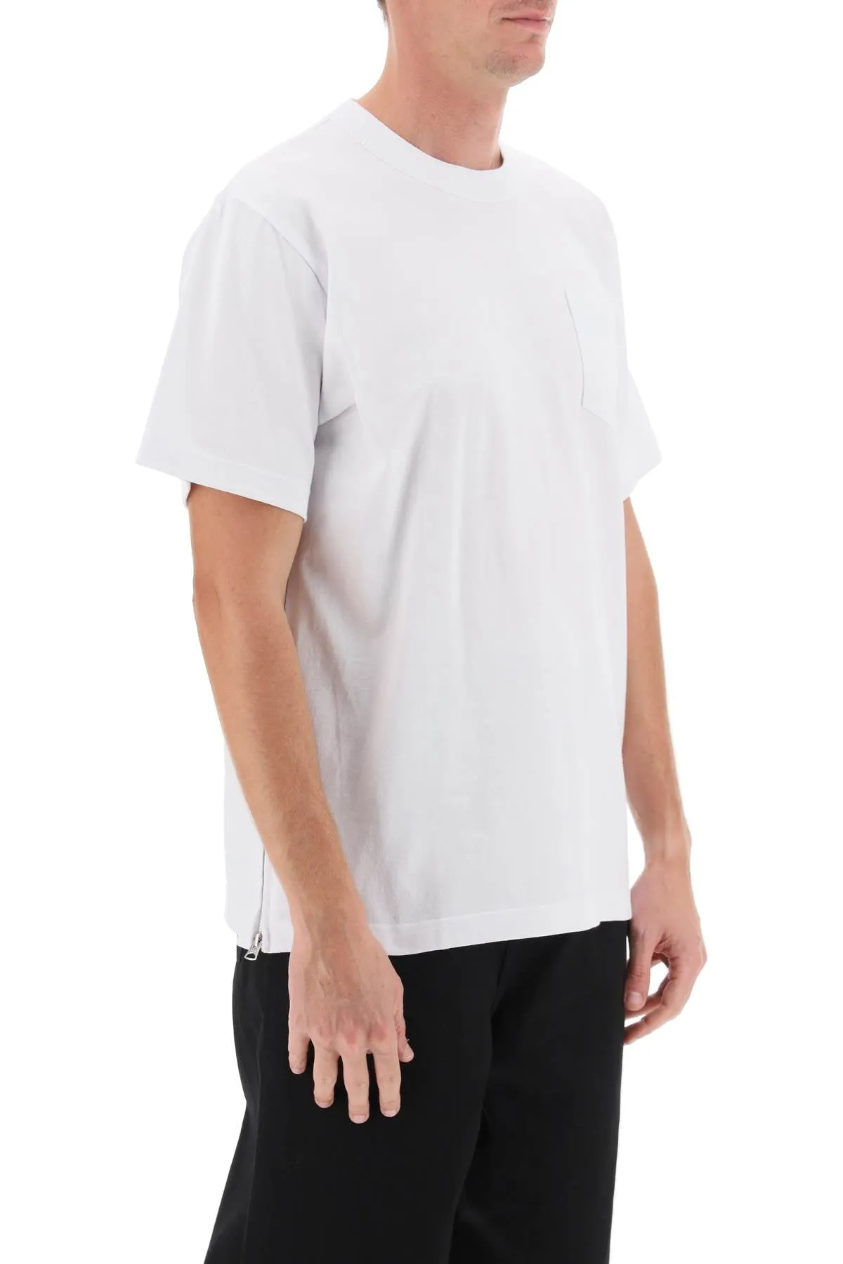 Side Zip T Shirt