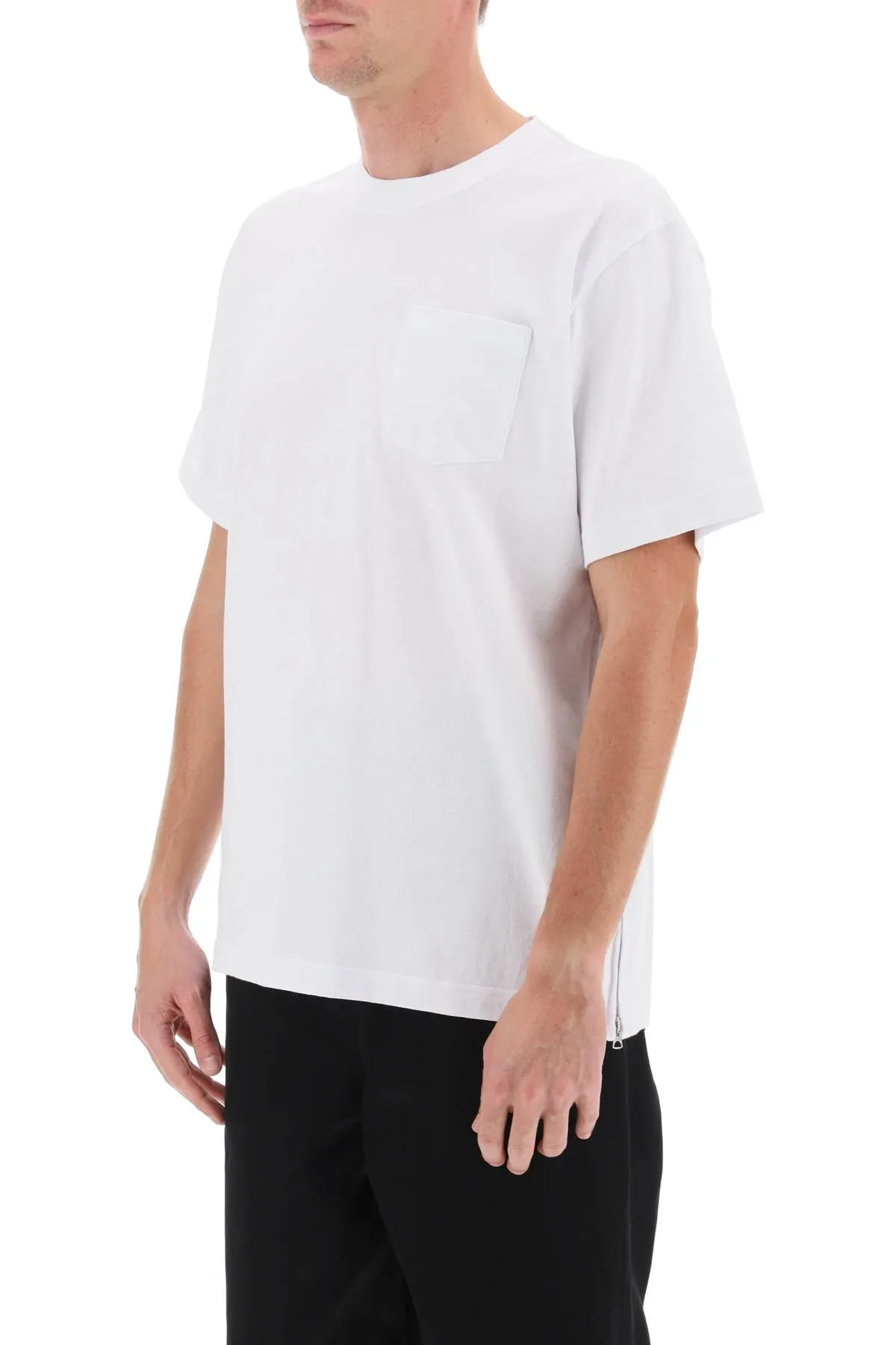 Side Zip T Shirt