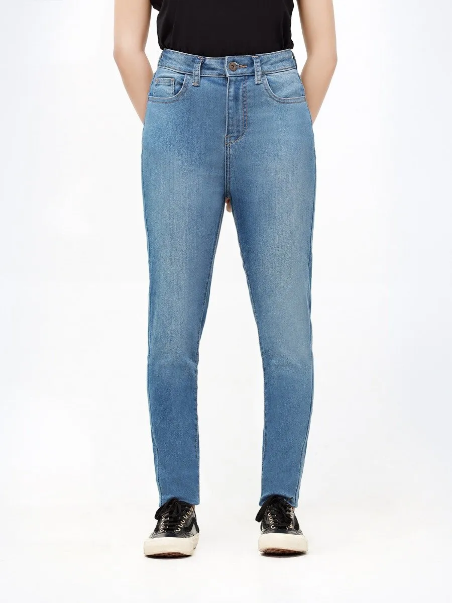 Skinny Fit Faded Jeans - FWBDP23-002