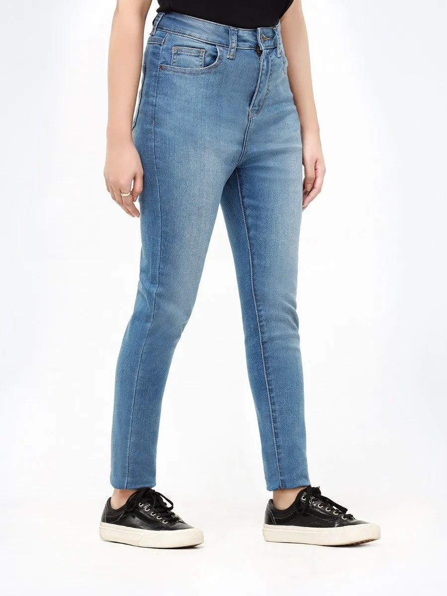 Skinny Fit Faded Jeans - FWBDP23-002