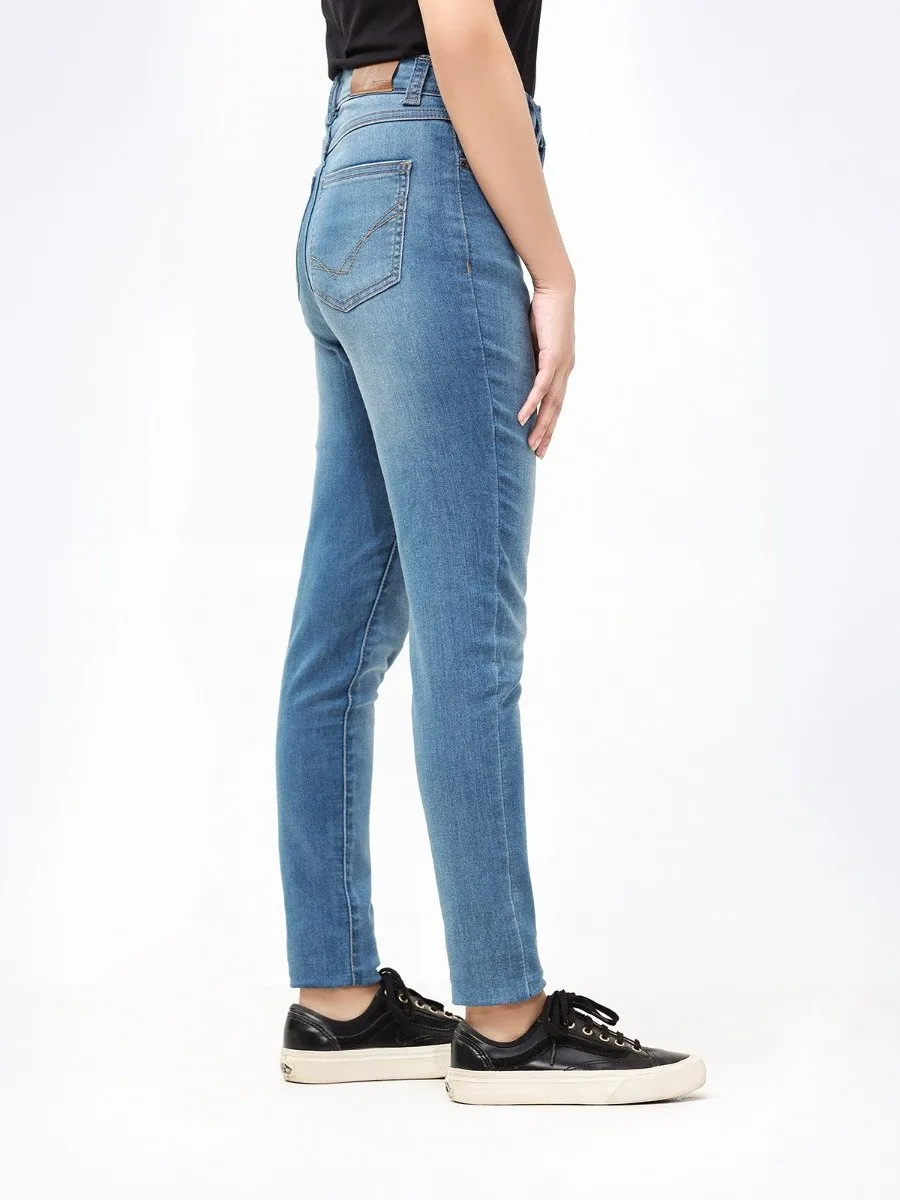 Skinny Fit Faded Jeans - FWBDP23-002