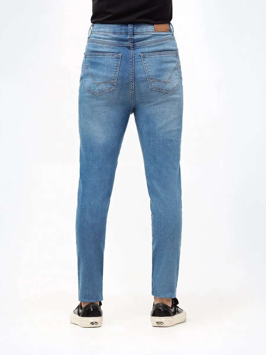 Skinny Fit Faded Jeans - FWBDP23-002