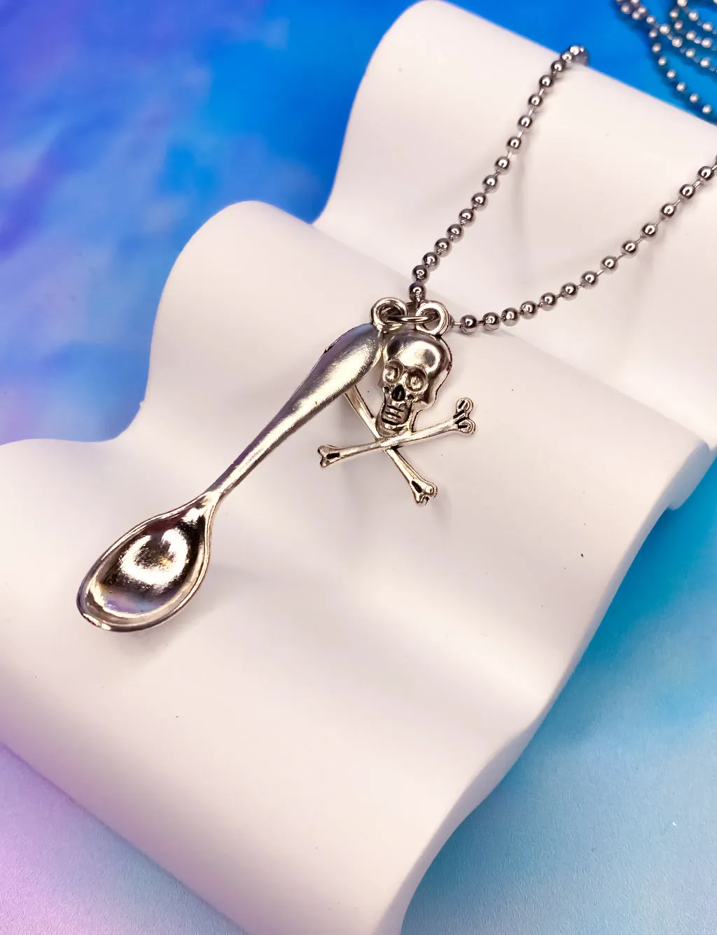 SKULL SPOON NECKLACE