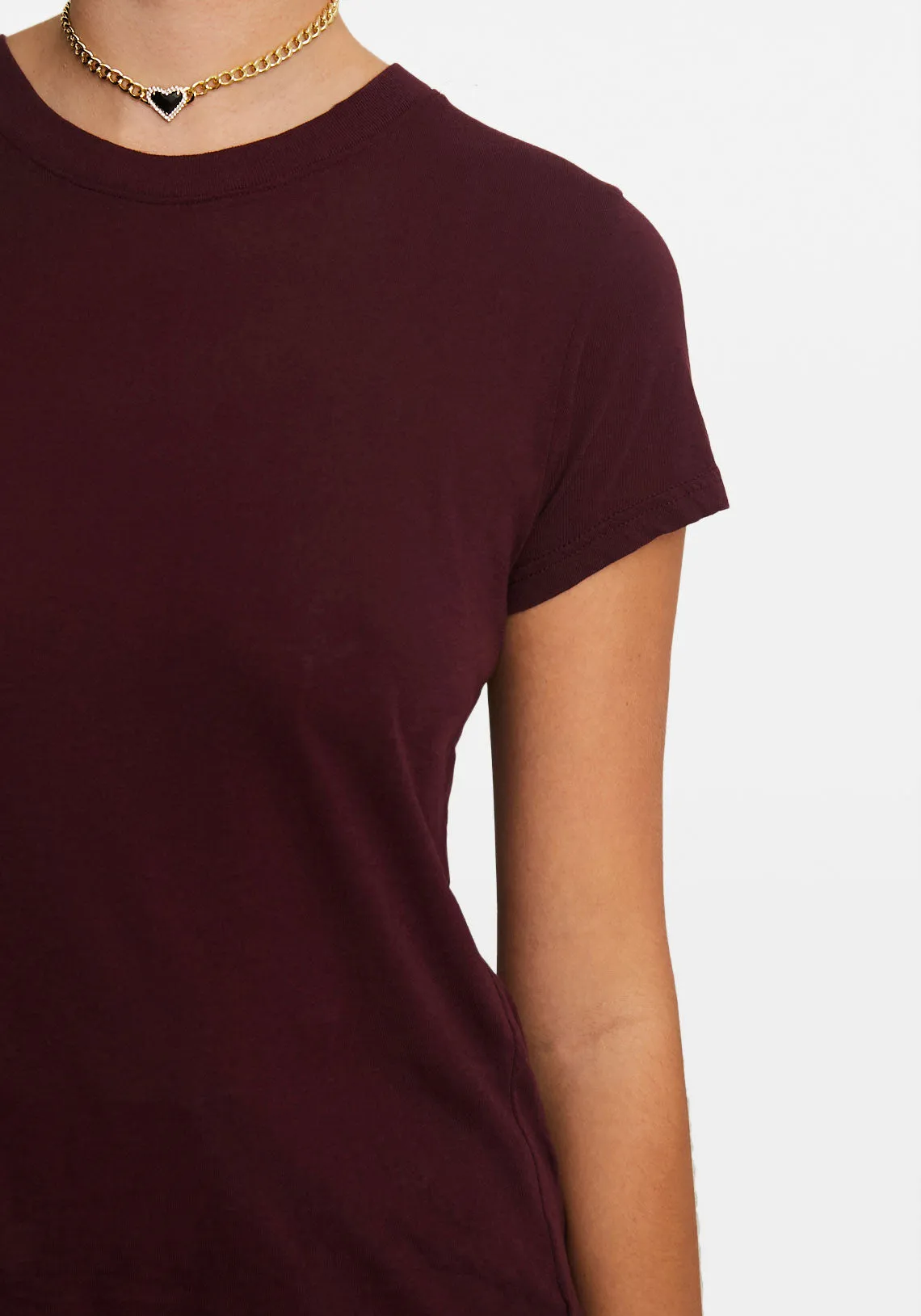 SLIM CLASSIC S/S T.SHIRT MULBERRY