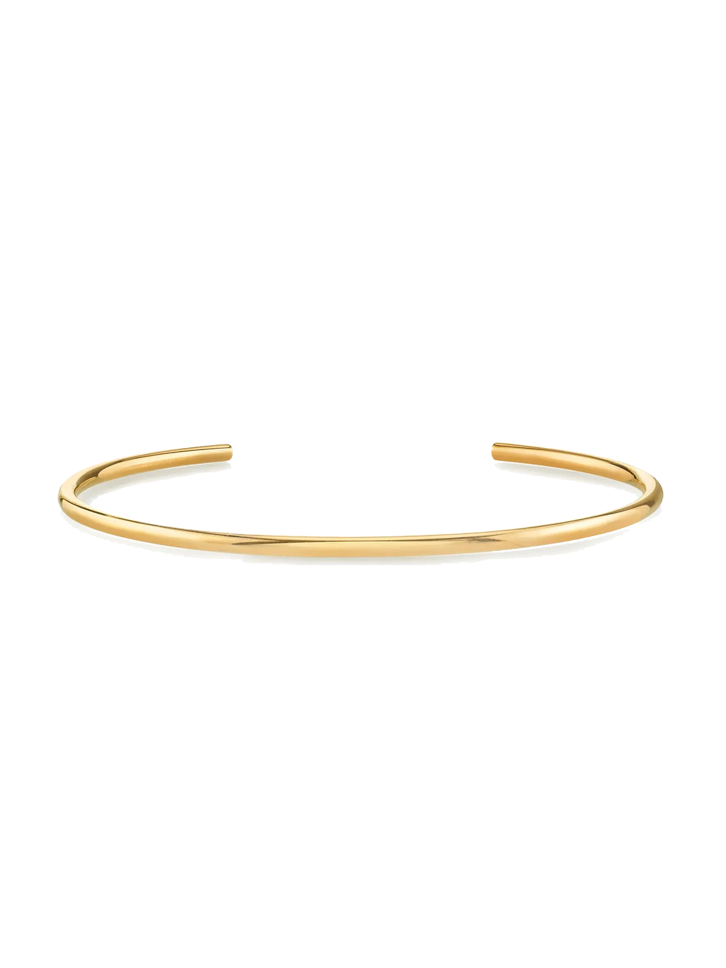 Slim Cuff - 14k Yellow Gold