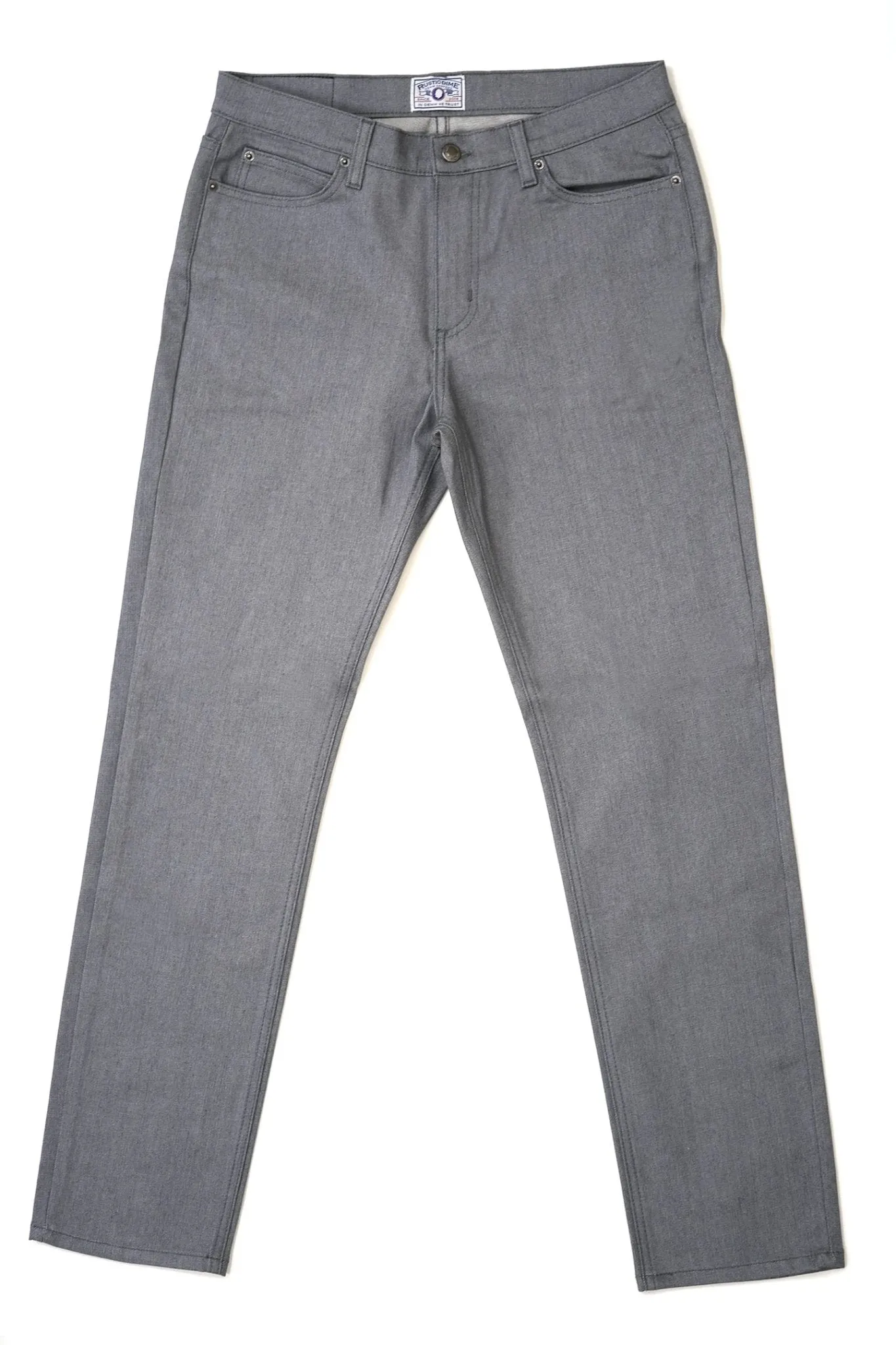 SLIM STRAIGHT | RAW GREY