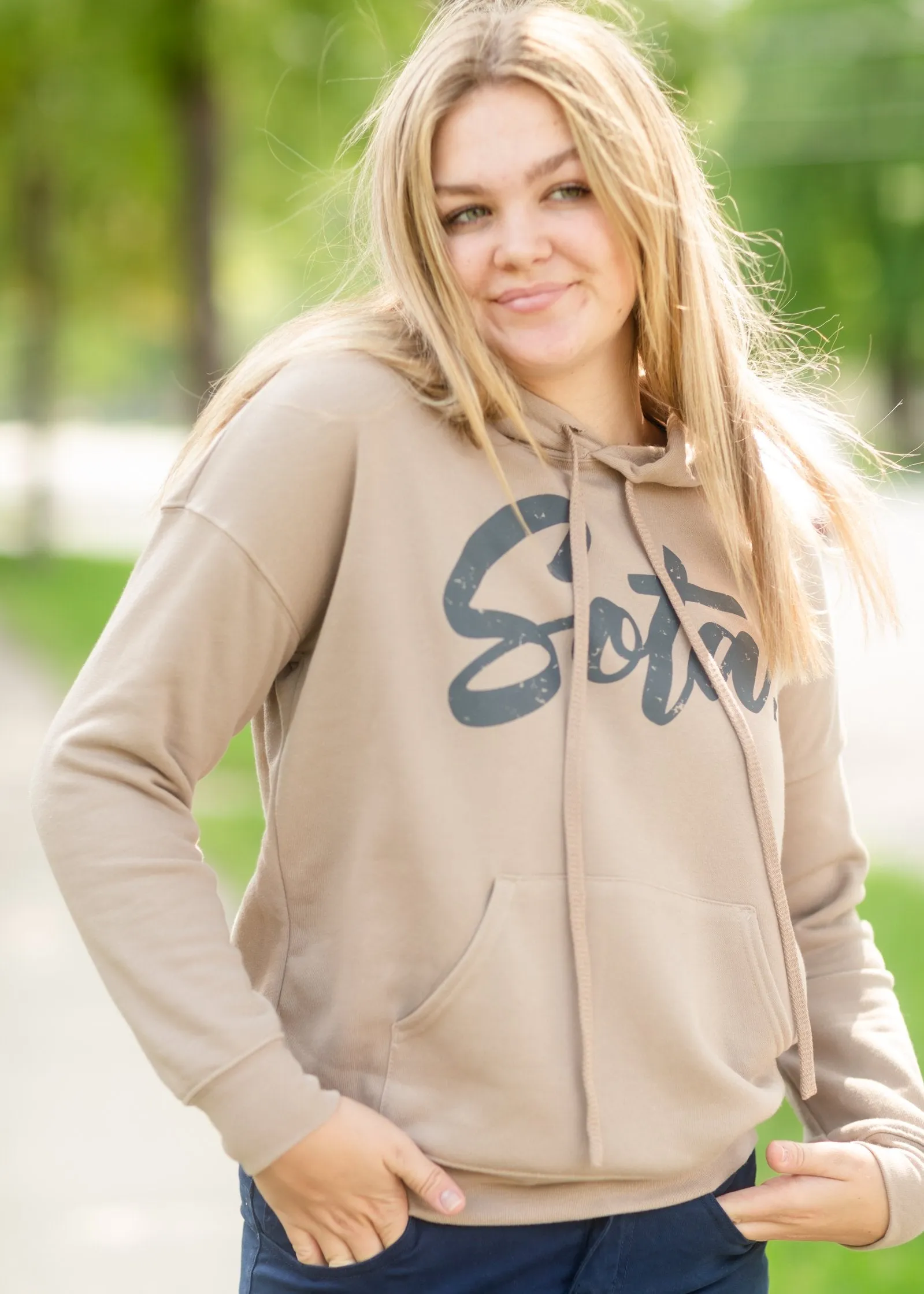 Sota' Khaki Maple Hoodie - FINAL SALE