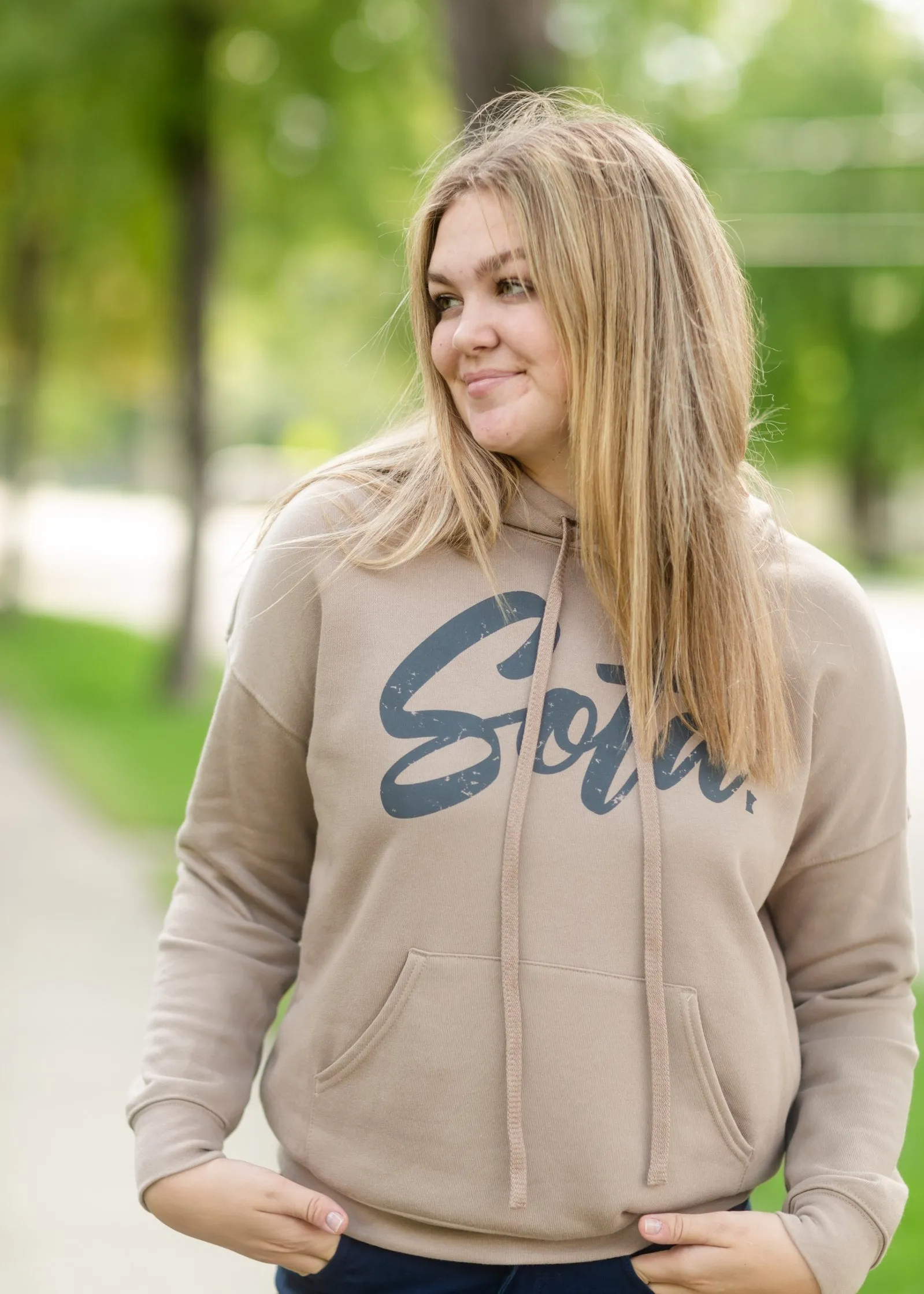 Sota' Khaki Maple Hoodie - FINAL SALE