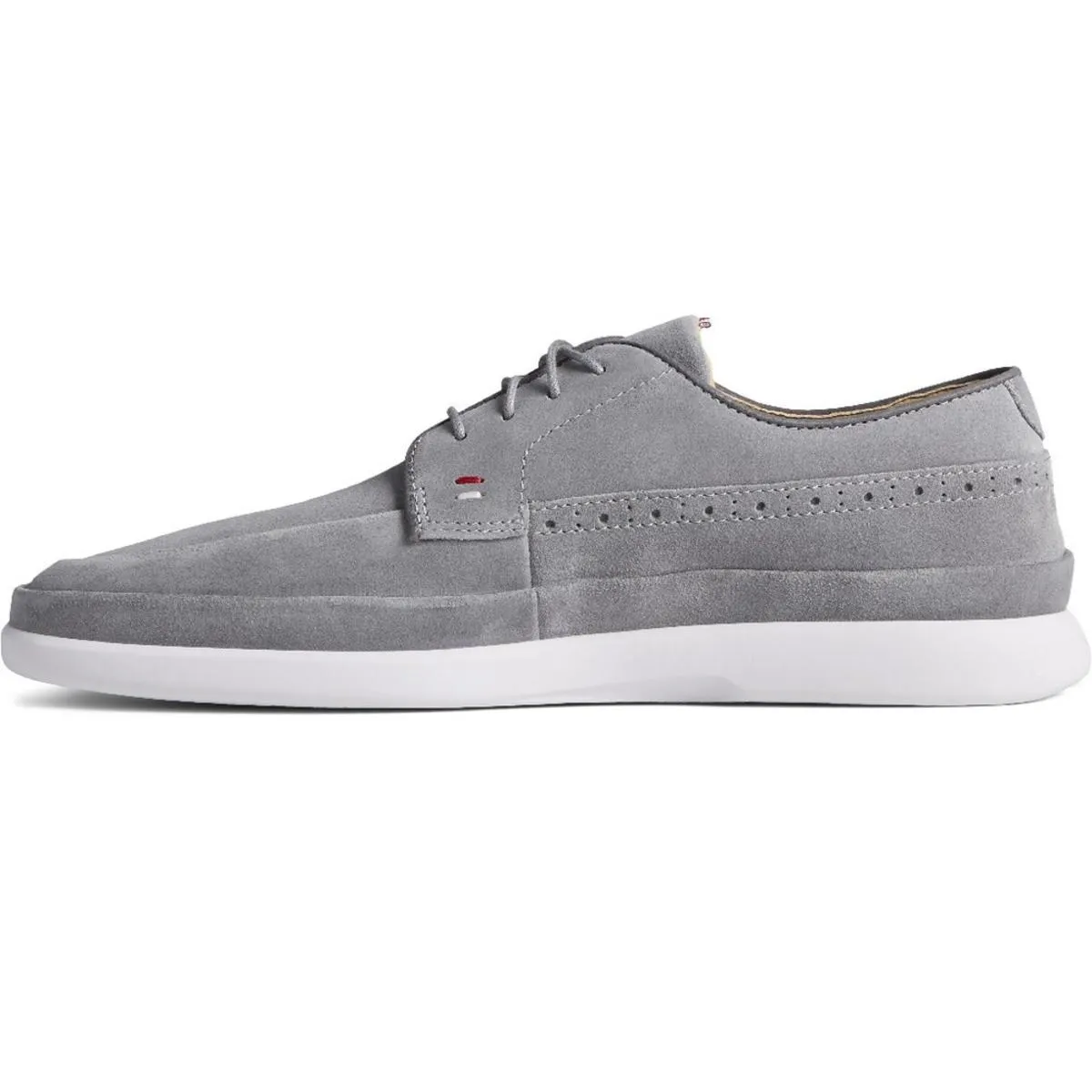 Sperry Gold Cabo Plushwave Lace Shoes Grey