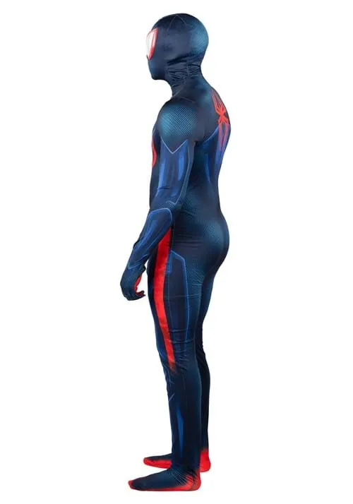 Spider-Verse 2 Adult Miles Morales Zentai Suit Costume | Superhero Costumes