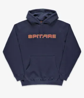 SPITFIRE CLASSIC '87 EMBROIDERED HOODIE - NAVY RED