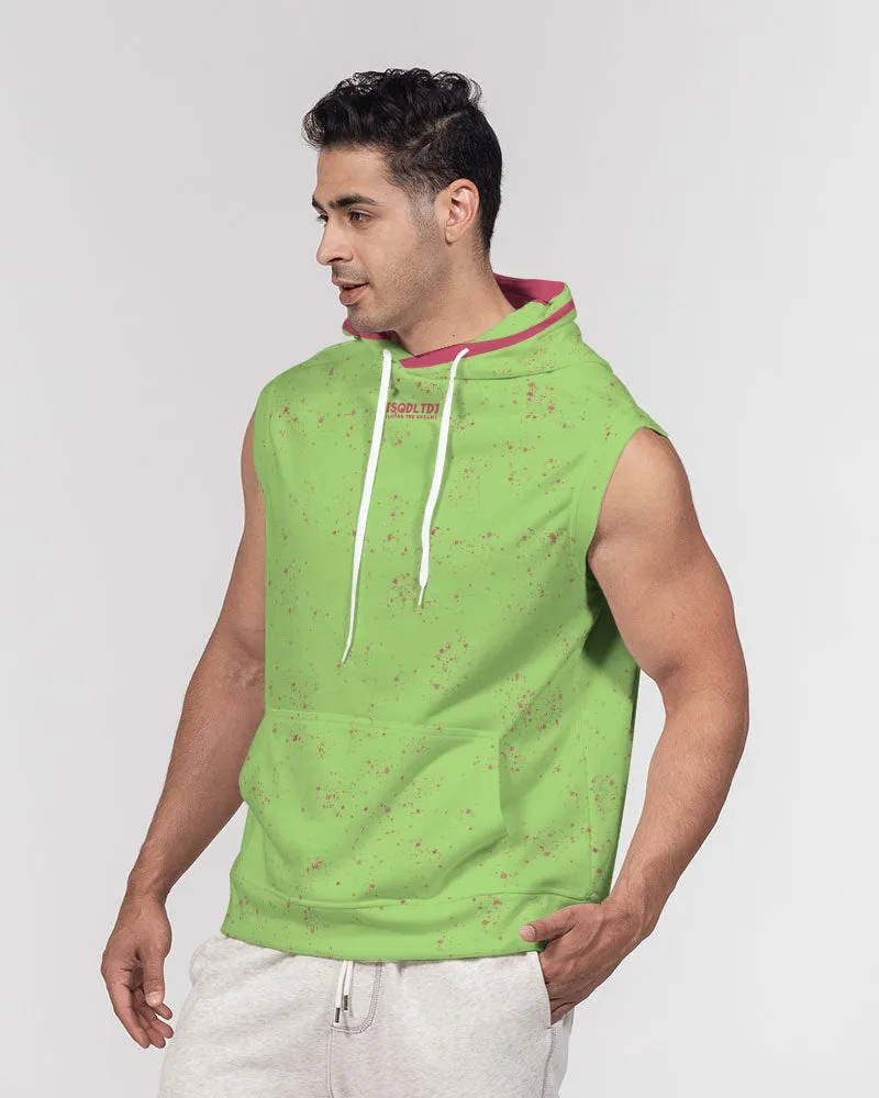 Sqdltd AU23 Panna Men's Premium Heavyweight Sleeveless Hoodie Khol