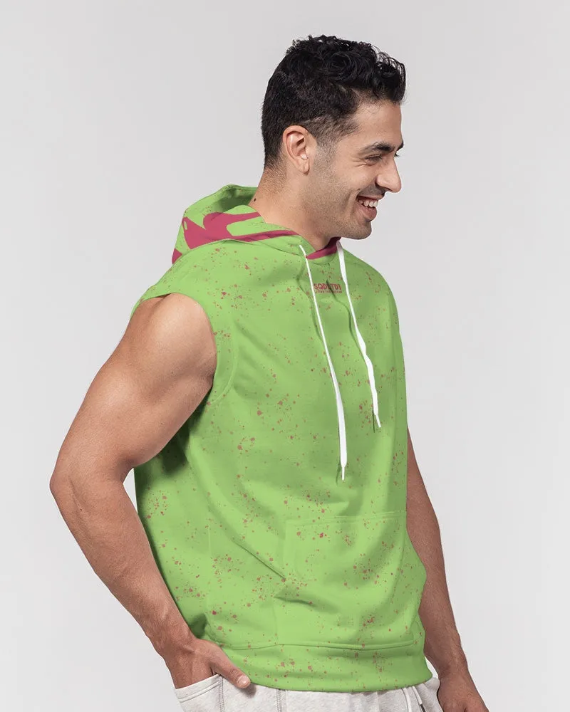 Sqdltd AU23 Panna Men's Premium Heavyweight Sleeveless Hoodie Khol