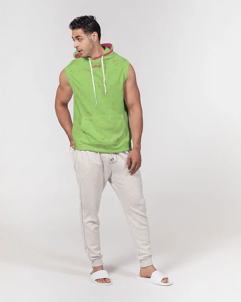 Sqdltd AU23 Panna Men's Premium Heavyweight Sleeveless Hoodie Khol